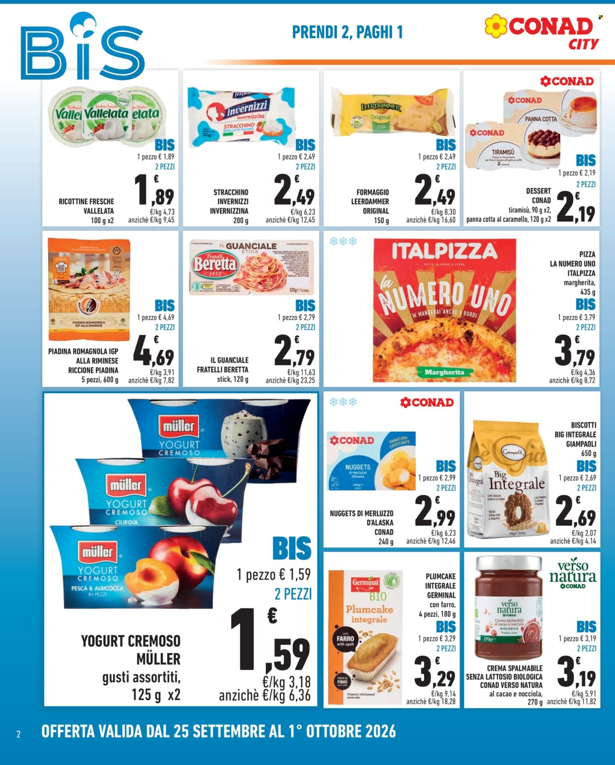 Volantino Conad City - 25/9/2026 - 1/10/2026. Pagina 2