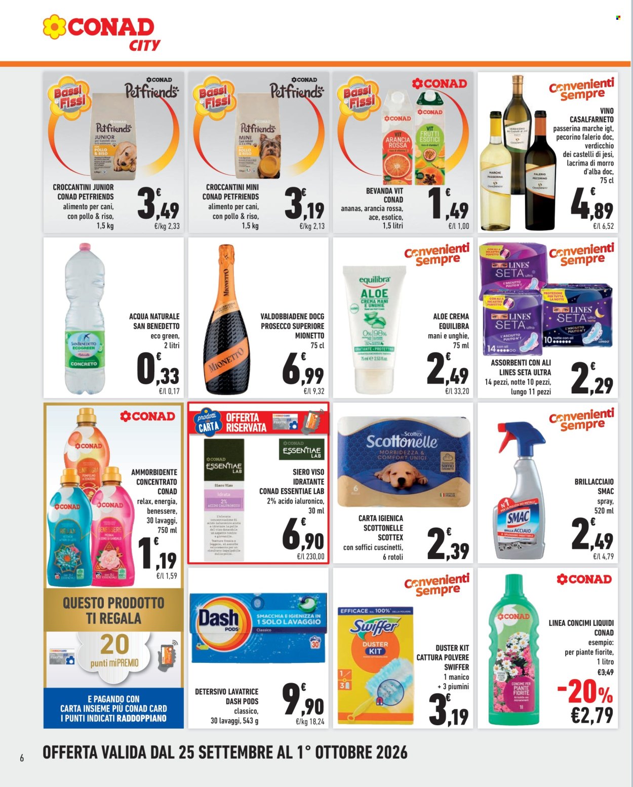 Volantino Conad City - 25/9/2026 - 1/10/2026. Pagina 6