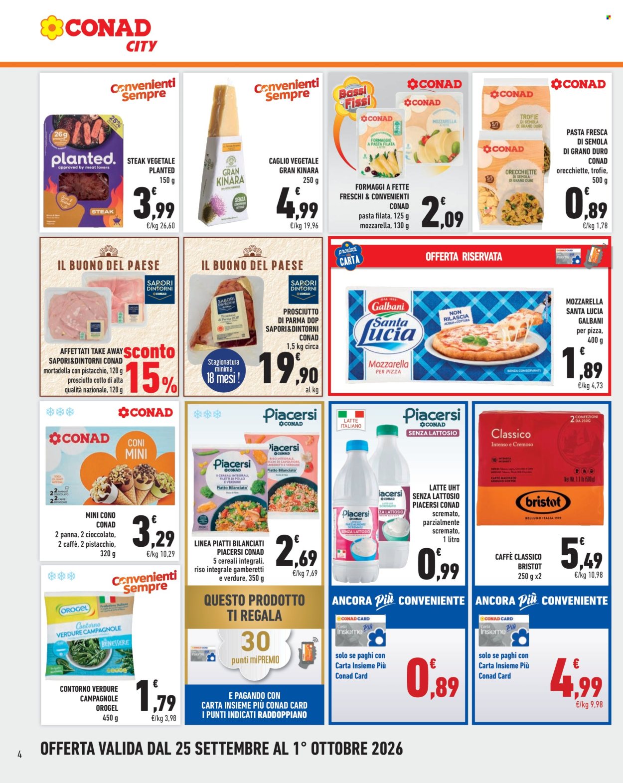 Volantino Conad City - 25/9/2026 - 1/10/2026. Pagina 4
