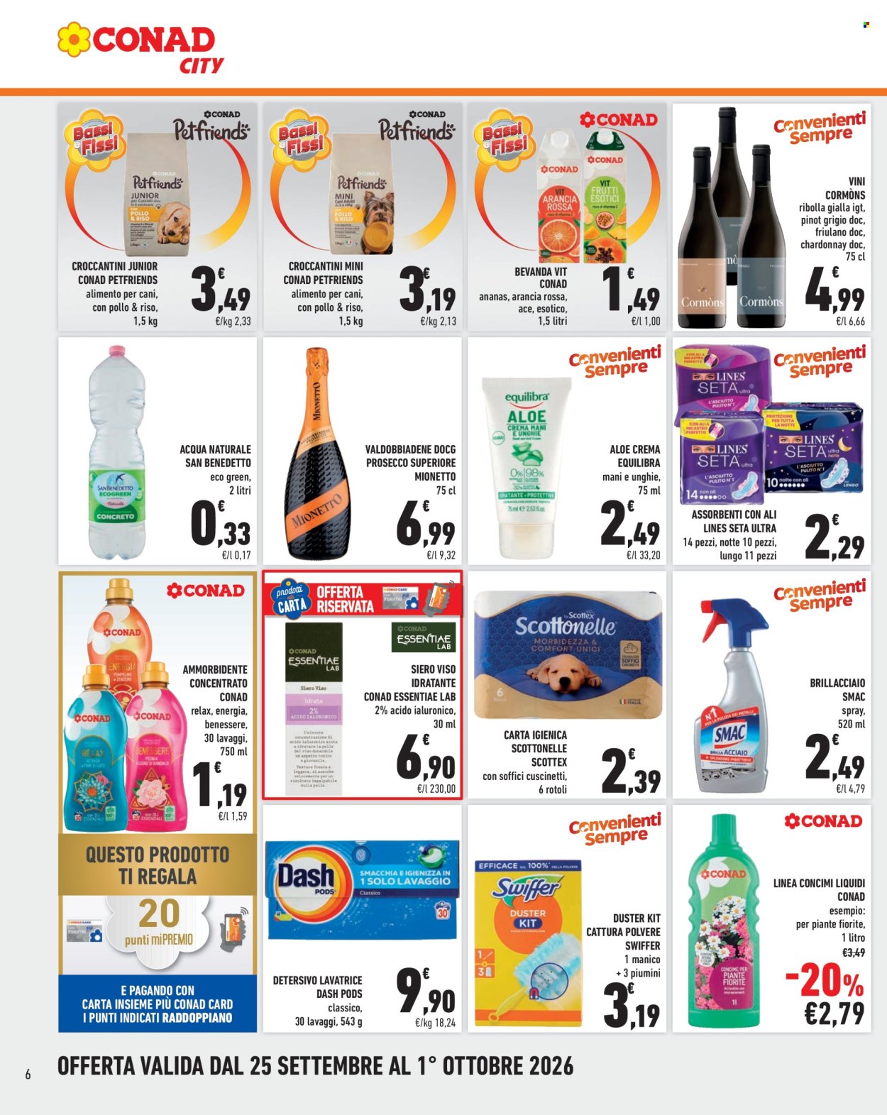 Volantino Conad City - 25/9/2026 - 1/10/2026. Pagina 6