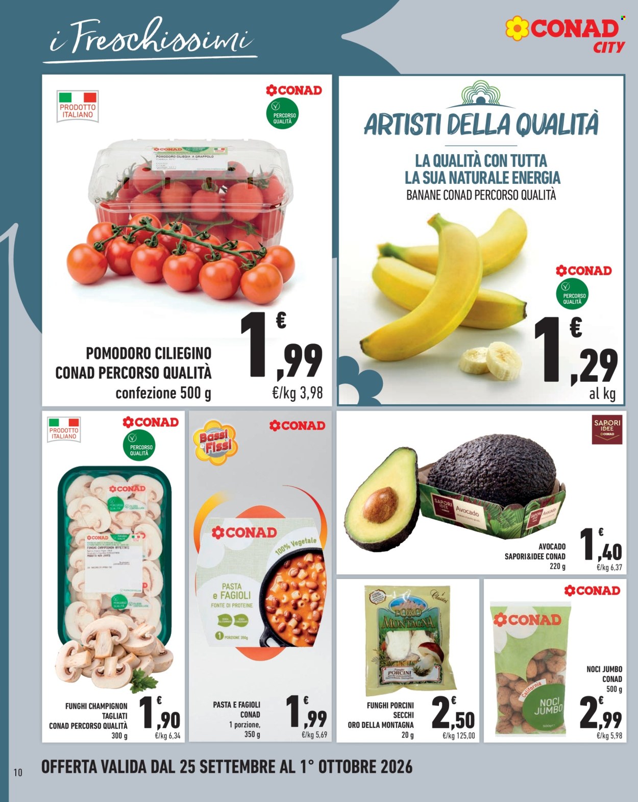 Volantino Conad City - 25/9/2026 - 1/10/2026. Pagina 10
