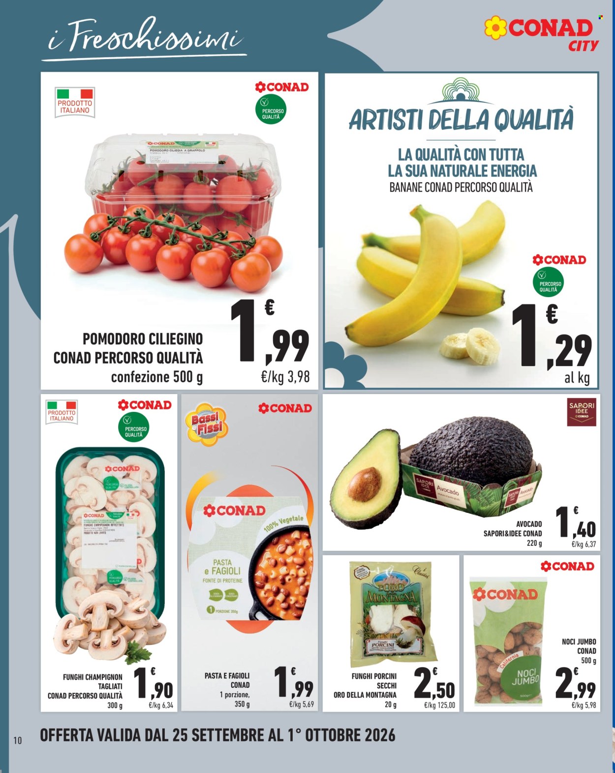 Volantino Conad City - 25/9/2026 - 1/10/2026. Pagina 10