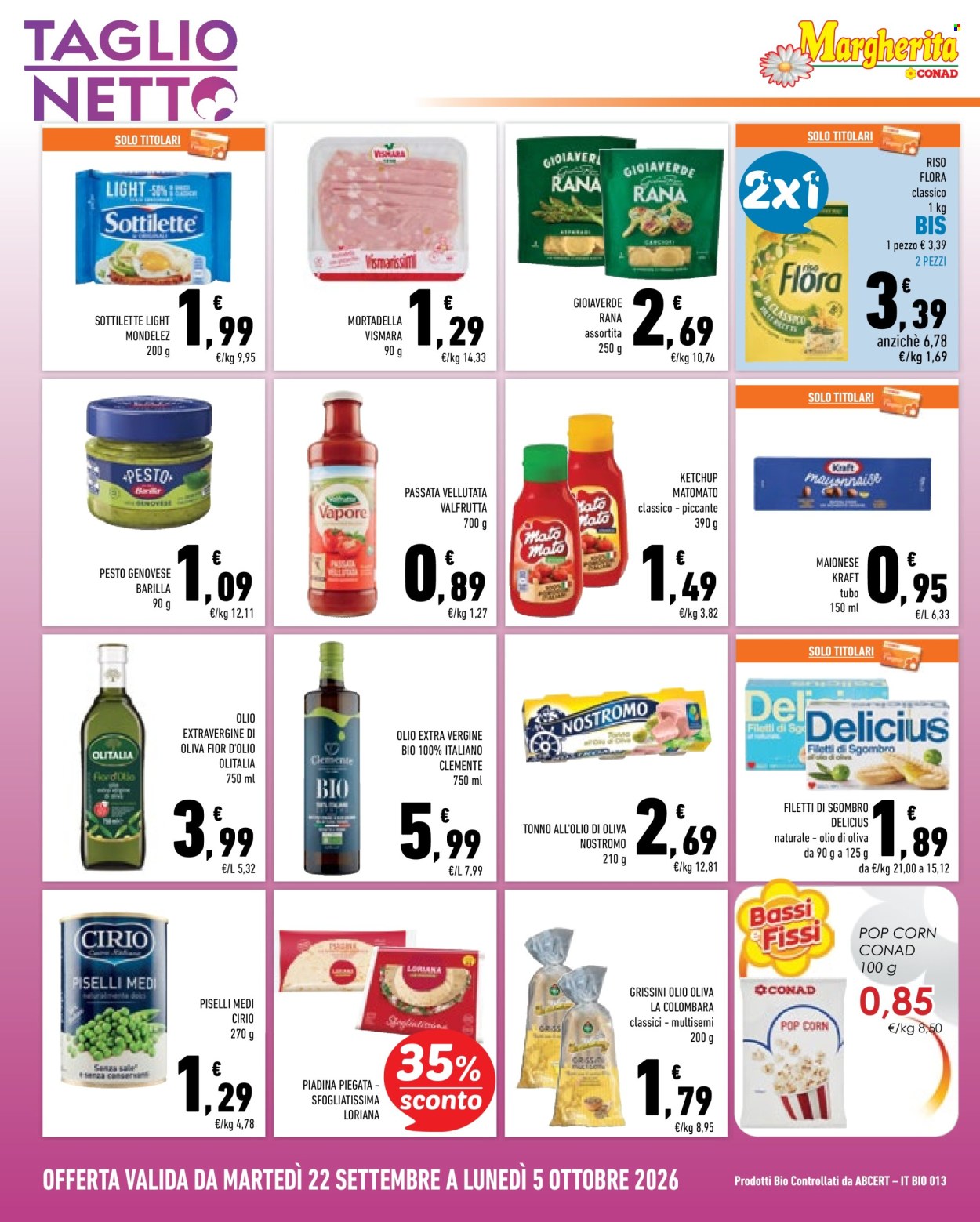 Volantino Conad - 22/9/2026 - 5/10/2026. Pagina 6