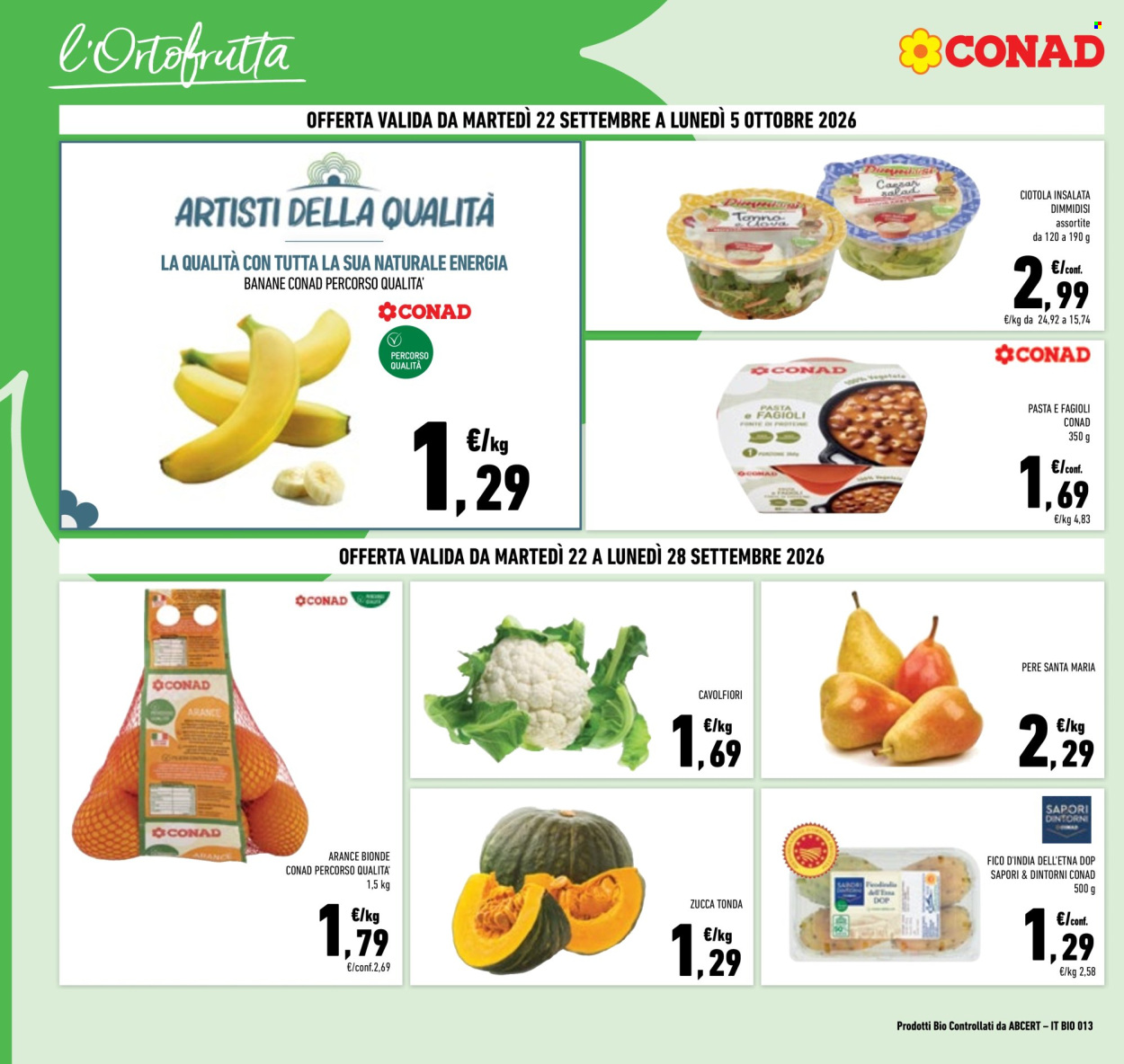 Volantino Conad - 22/9/2026 - 5/10/2026. Pagina 2