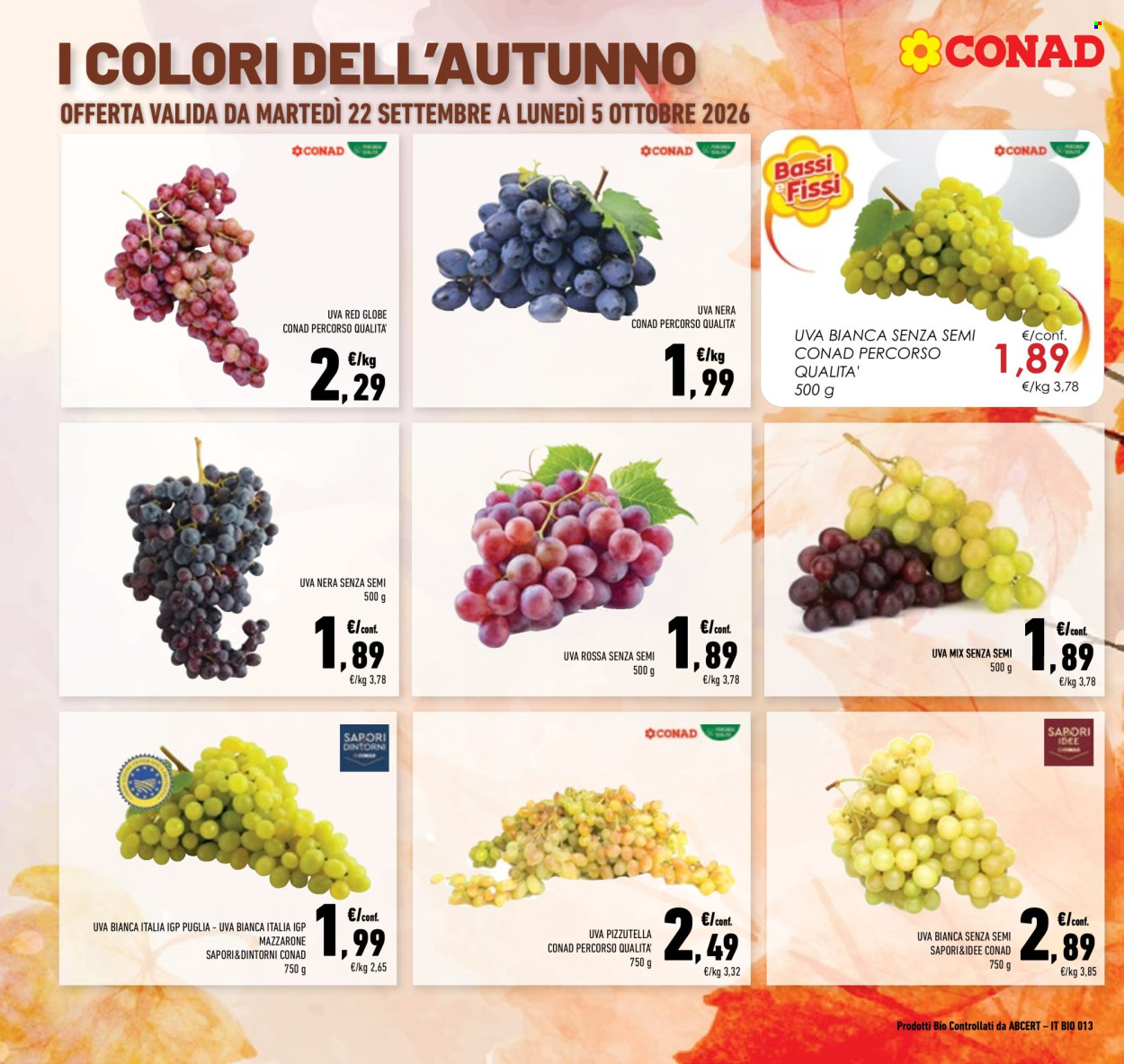 Volantino Conad - 22/9/2026 - 5/10/2026. Pagina 4