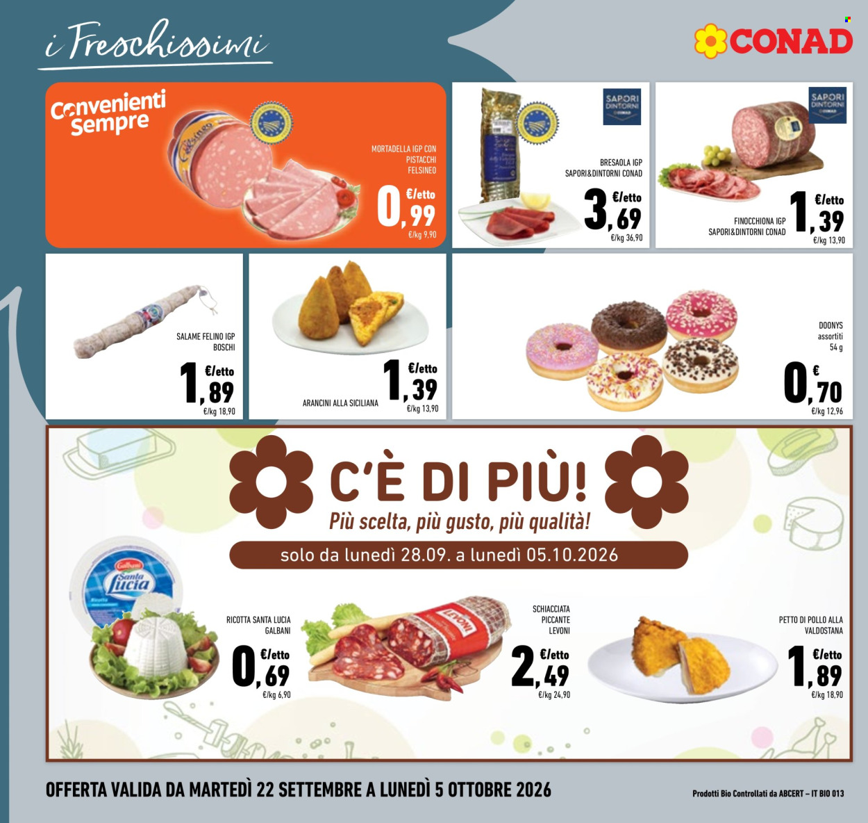 Volantino Conad - 22/9/2026 - 5/10/2026. Pagina 8