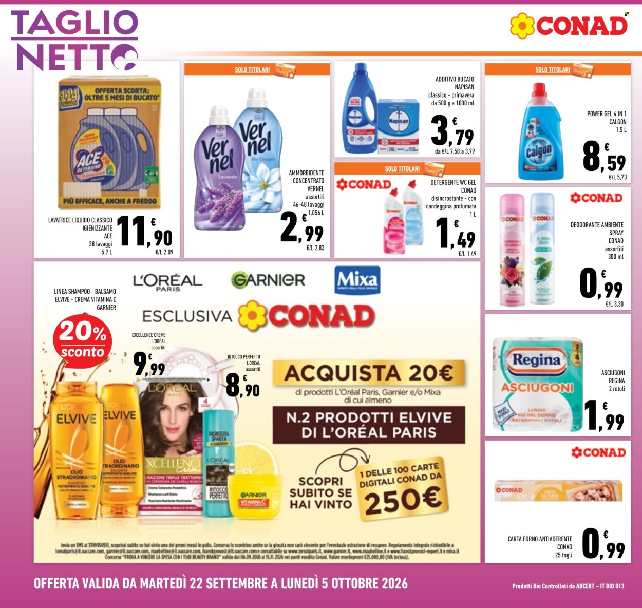 Volantino Conad - 22/9/2026 - 5/10/2026. Pagina 24