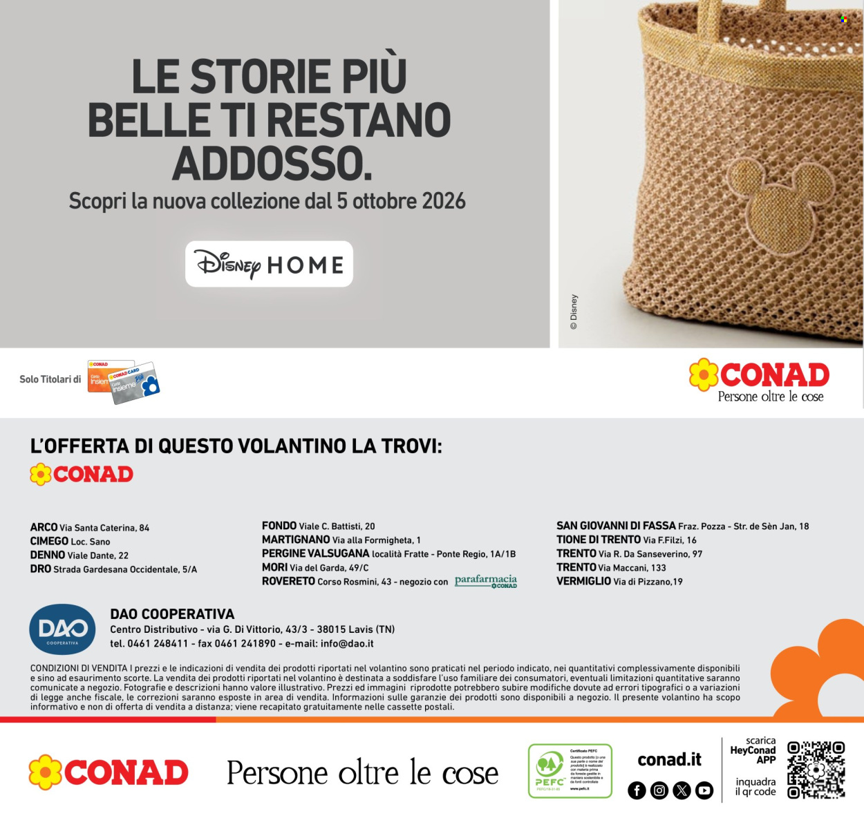 Volantino Conad - 22/9/2026 - 5/10/2026. Pagina 28