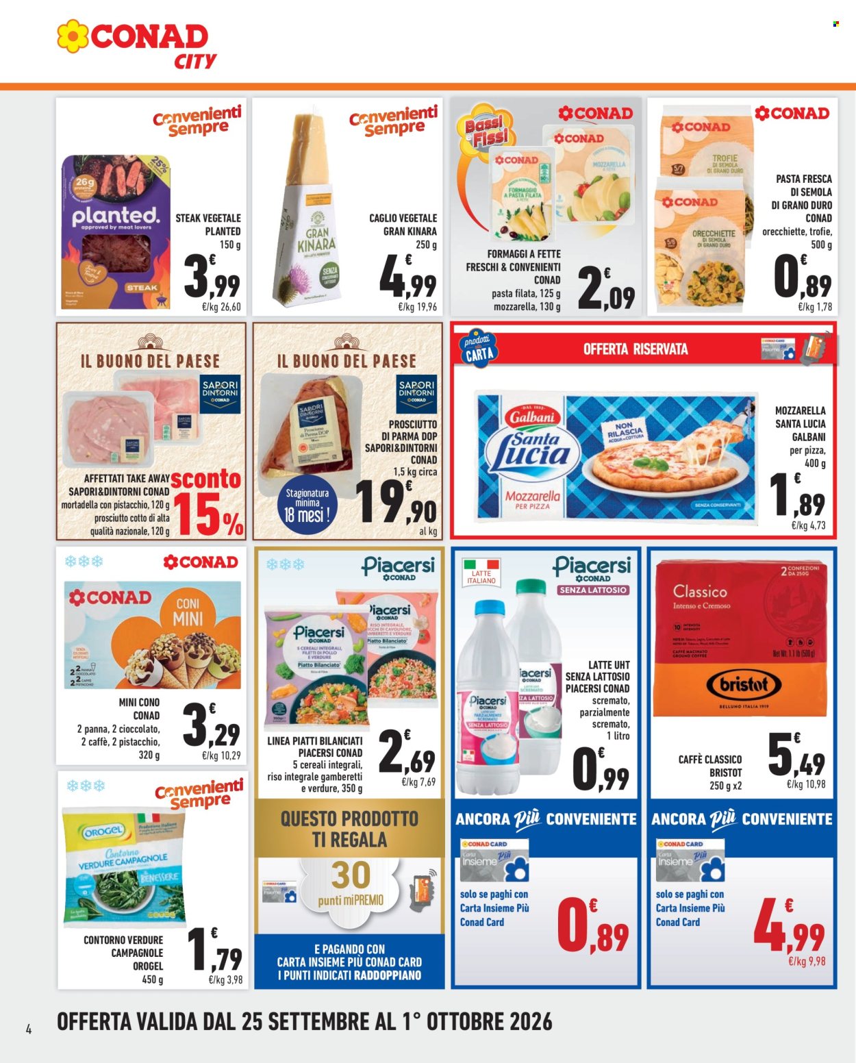Volantino Conad City - 25/9/2026 - 1/10/2026. Pagina 4