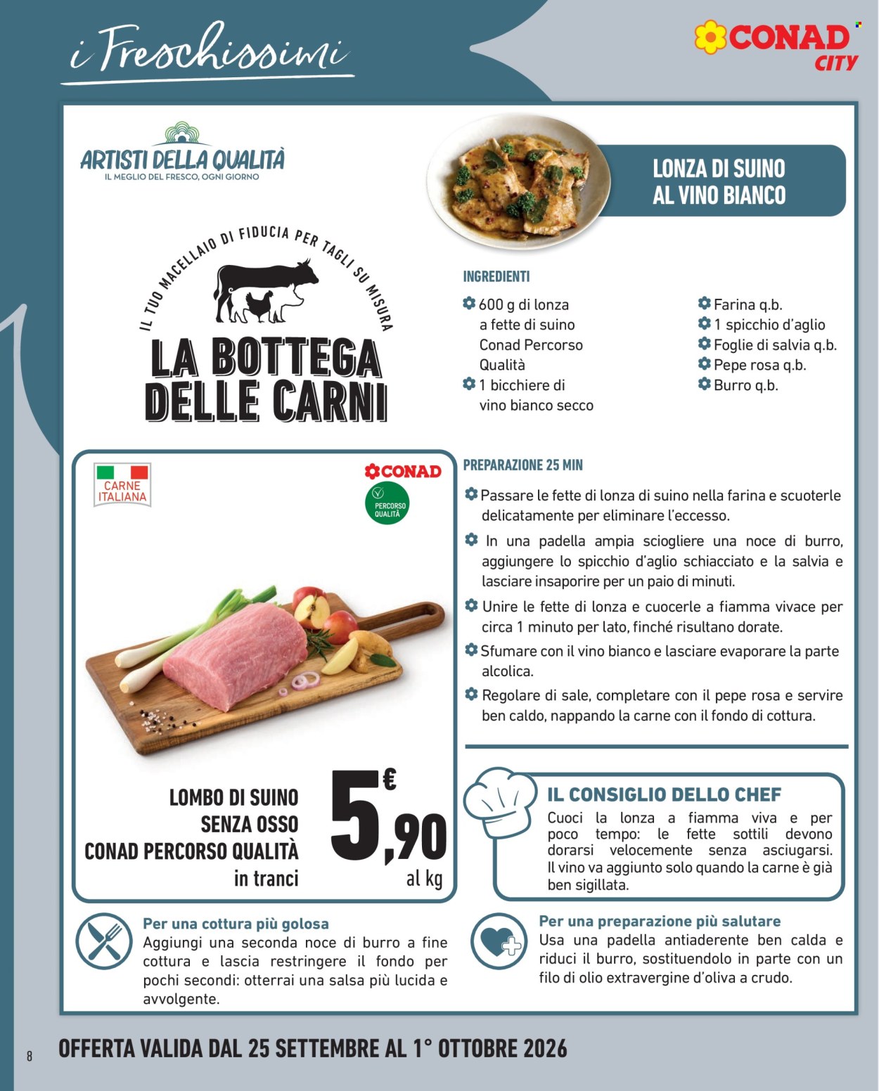 Volantino Conad City - 25/9/2026 - 1/10/2026. Pagina 8