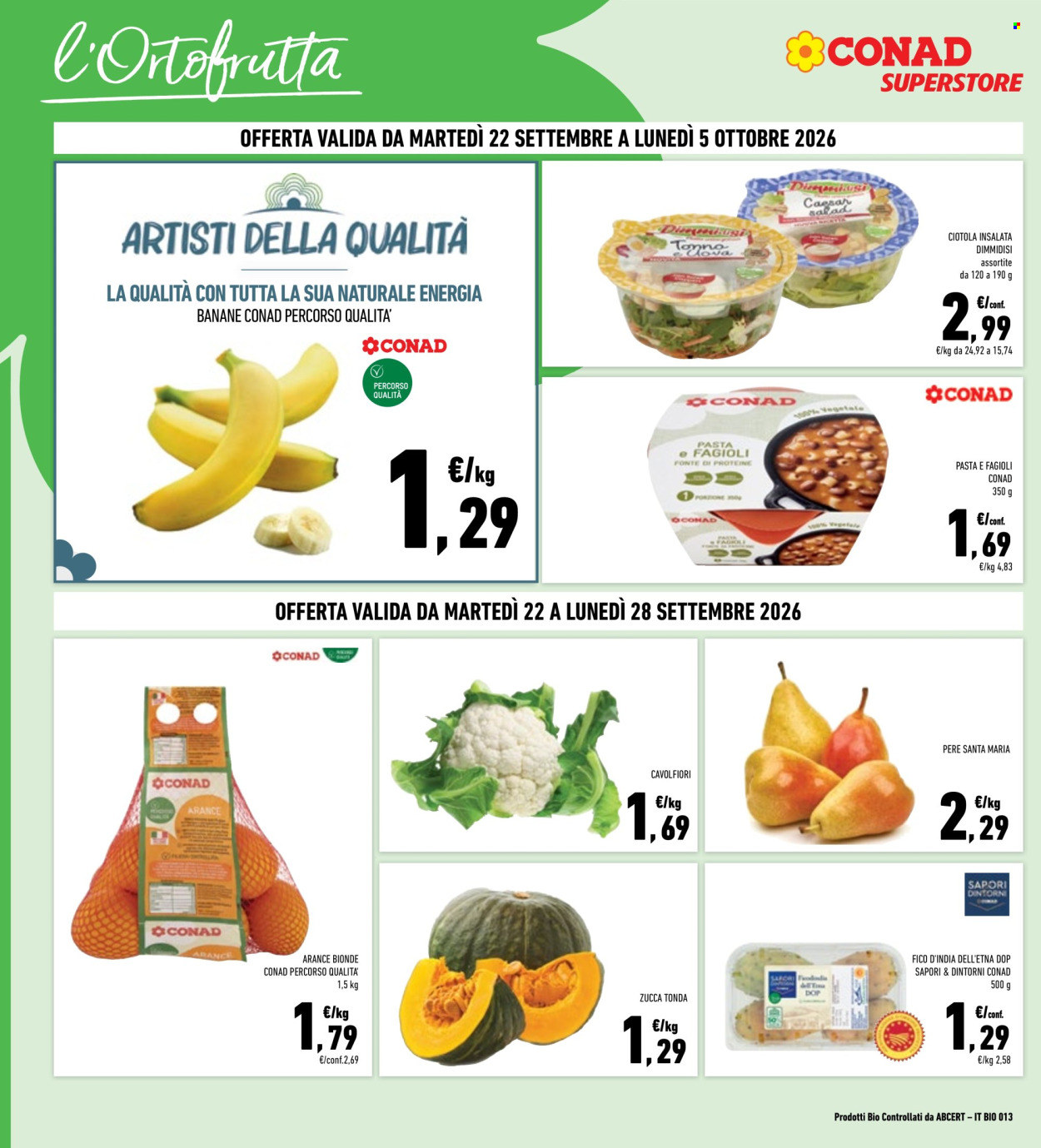 Volantino Conad Superstore - 22/9/2026 - 5/10/2026. Pagina 2