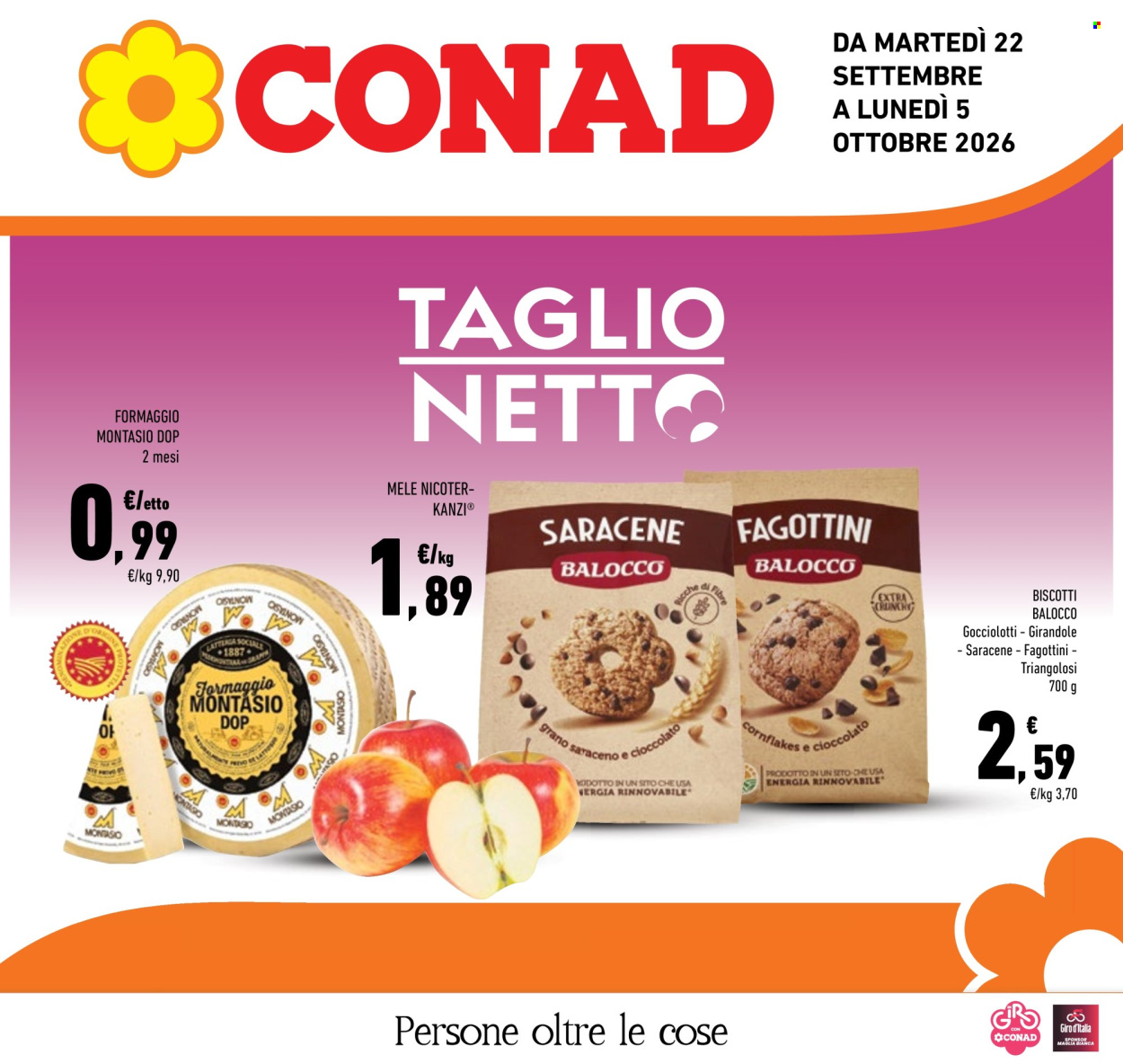 Volantino Conad - 22/9/2026 - 5/10/2026. Pagina 1