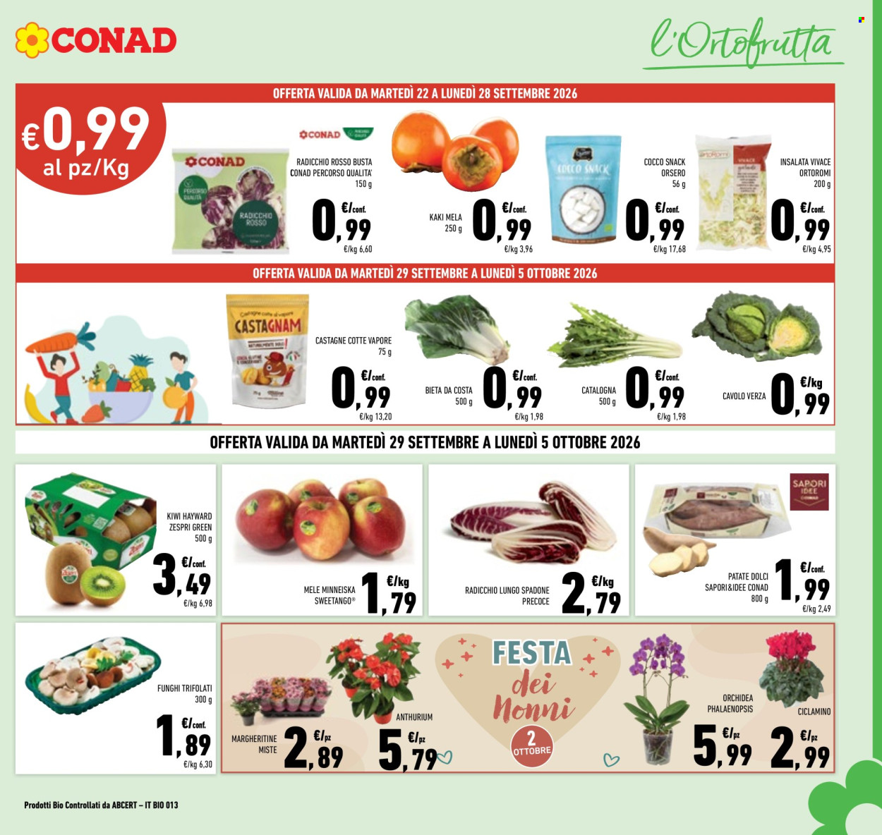 Volantino Conad - 22/9/2026 - 5/10/2026. Pagina 3