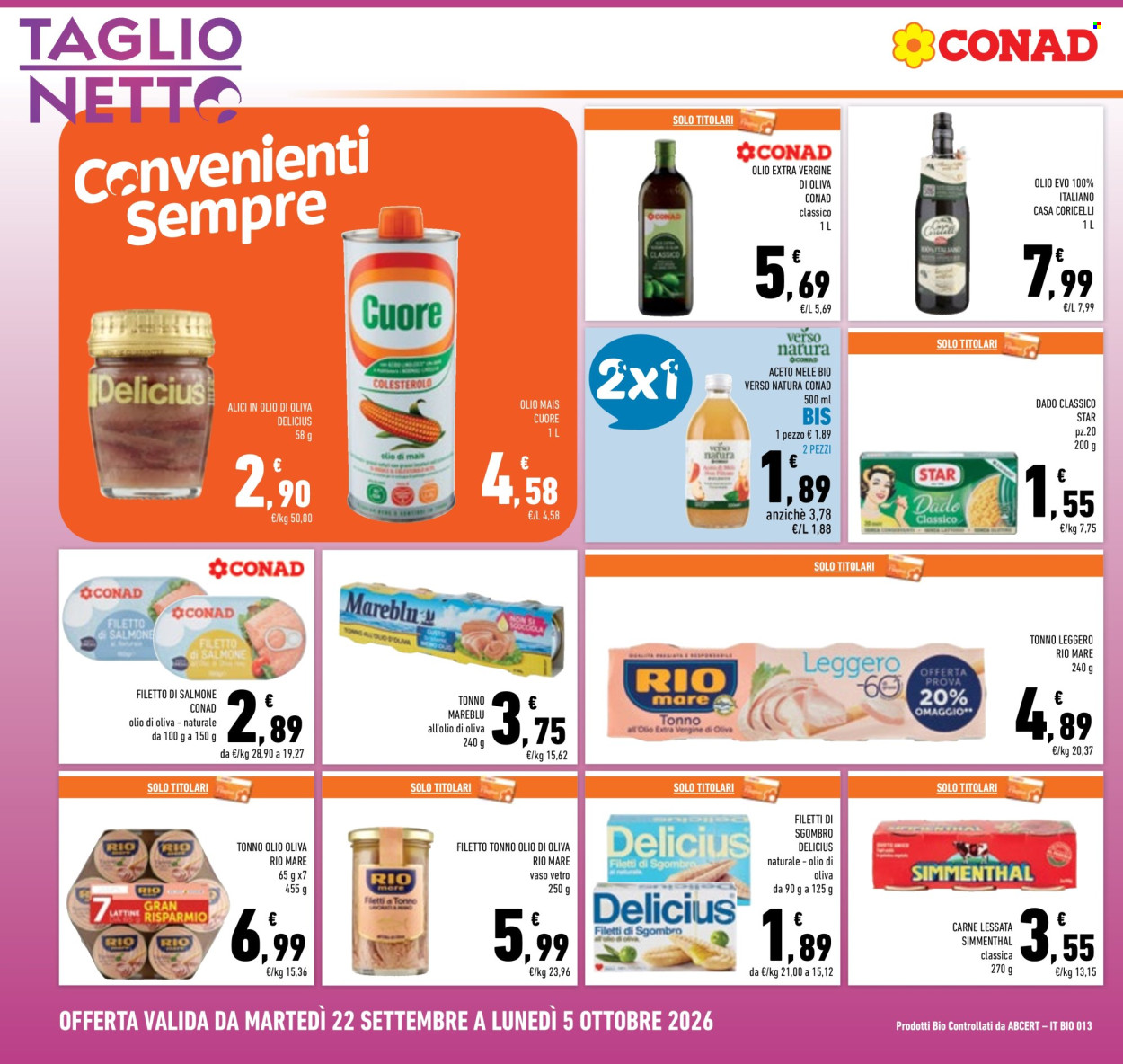 Volantino Conad - 22/9/2026 - 5/10/2026. Pagina 16