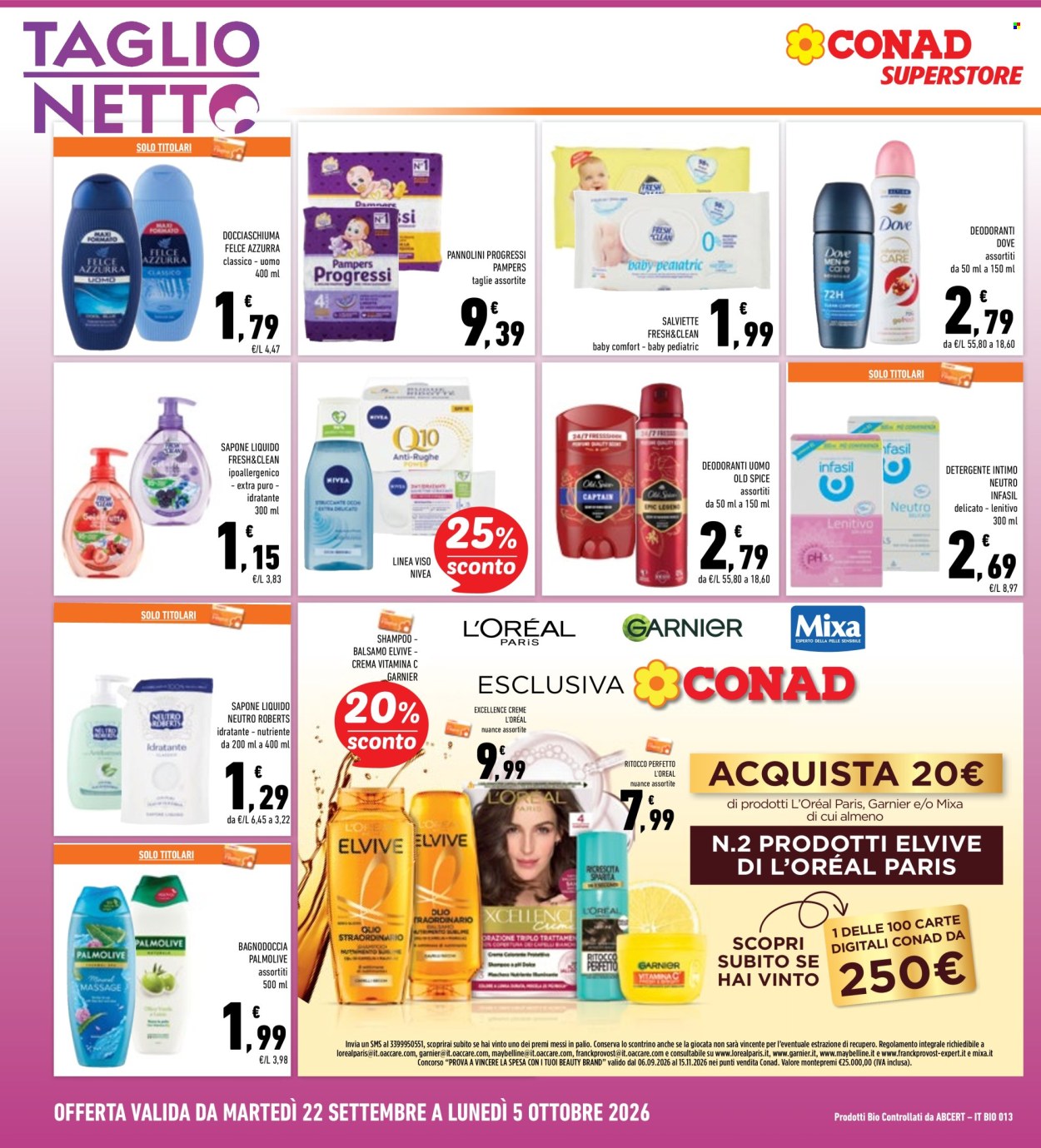 Volantino Conad Superstore - 22/9/2026 - 5/10/2026. Pagina 26