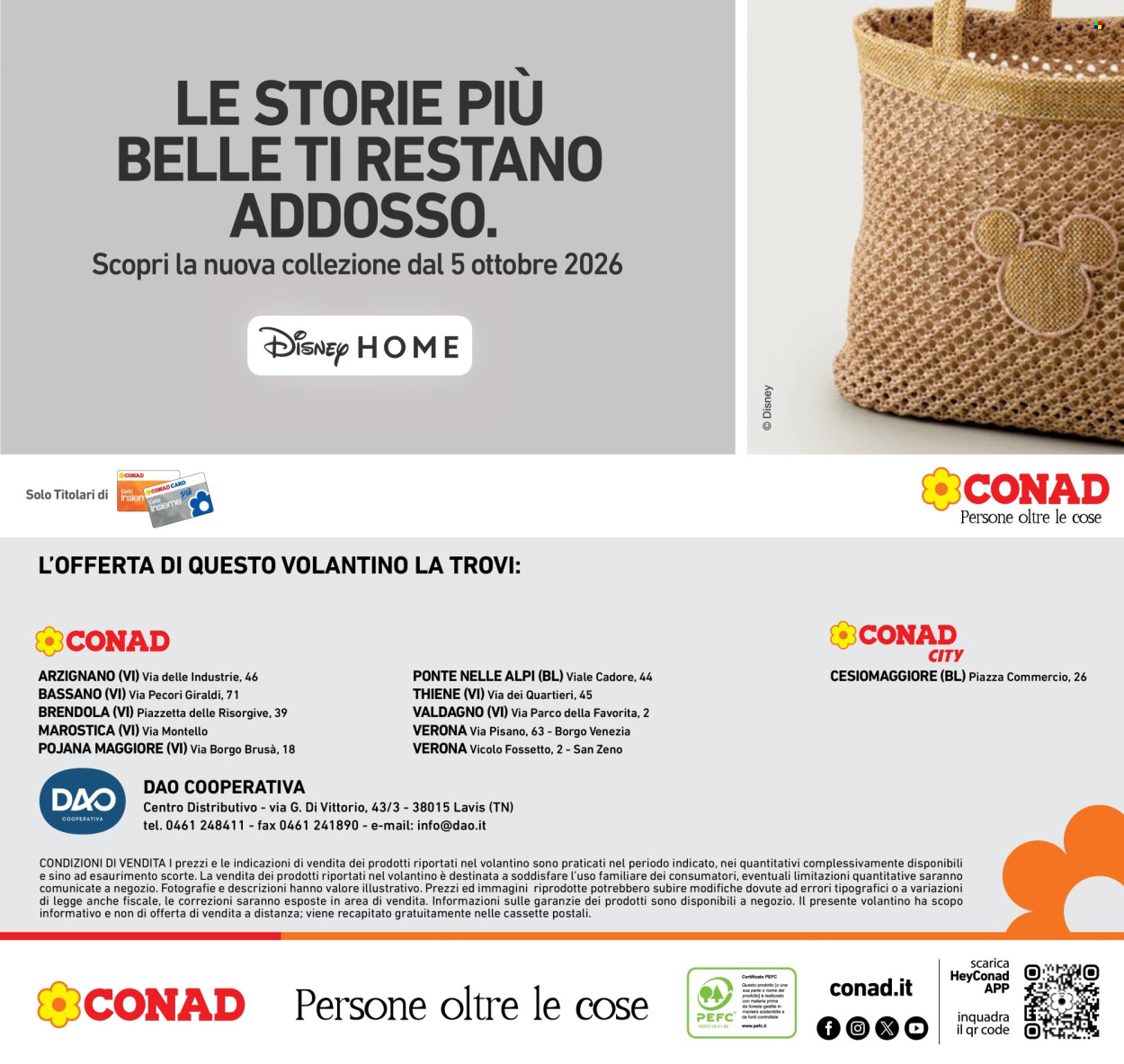 Volantino Conad - 22/9/2026 - 5/10/2026. Pagina 28