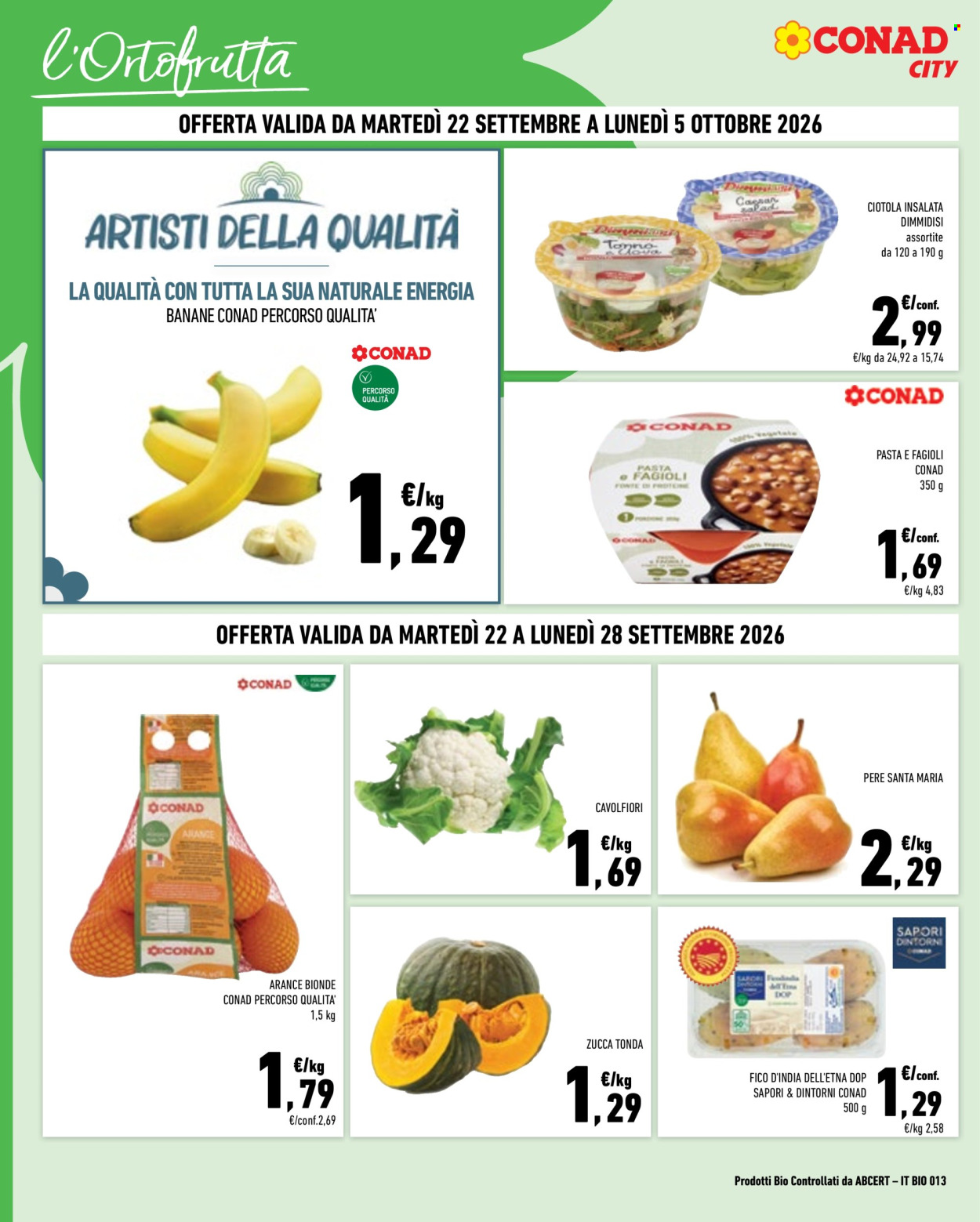 Volantino Conad - 22/9/2026 - 5/10/2026. Pagina 2