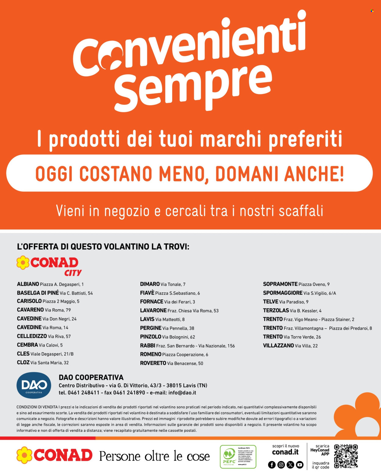 Volantino Conad - 22/9/2026 - 5/10/2026. Pagina 20