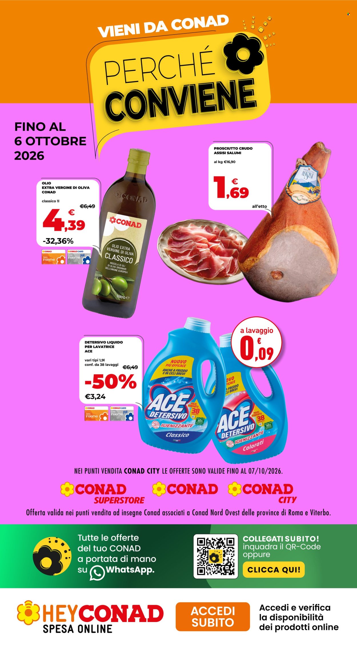 Volantino Conad - 23/9/2026 - 6/10/2026. Pagina 1