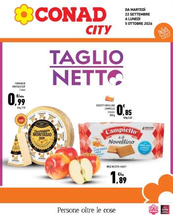 Volantino Conad - 22/9/2026 - 5/10/2026.