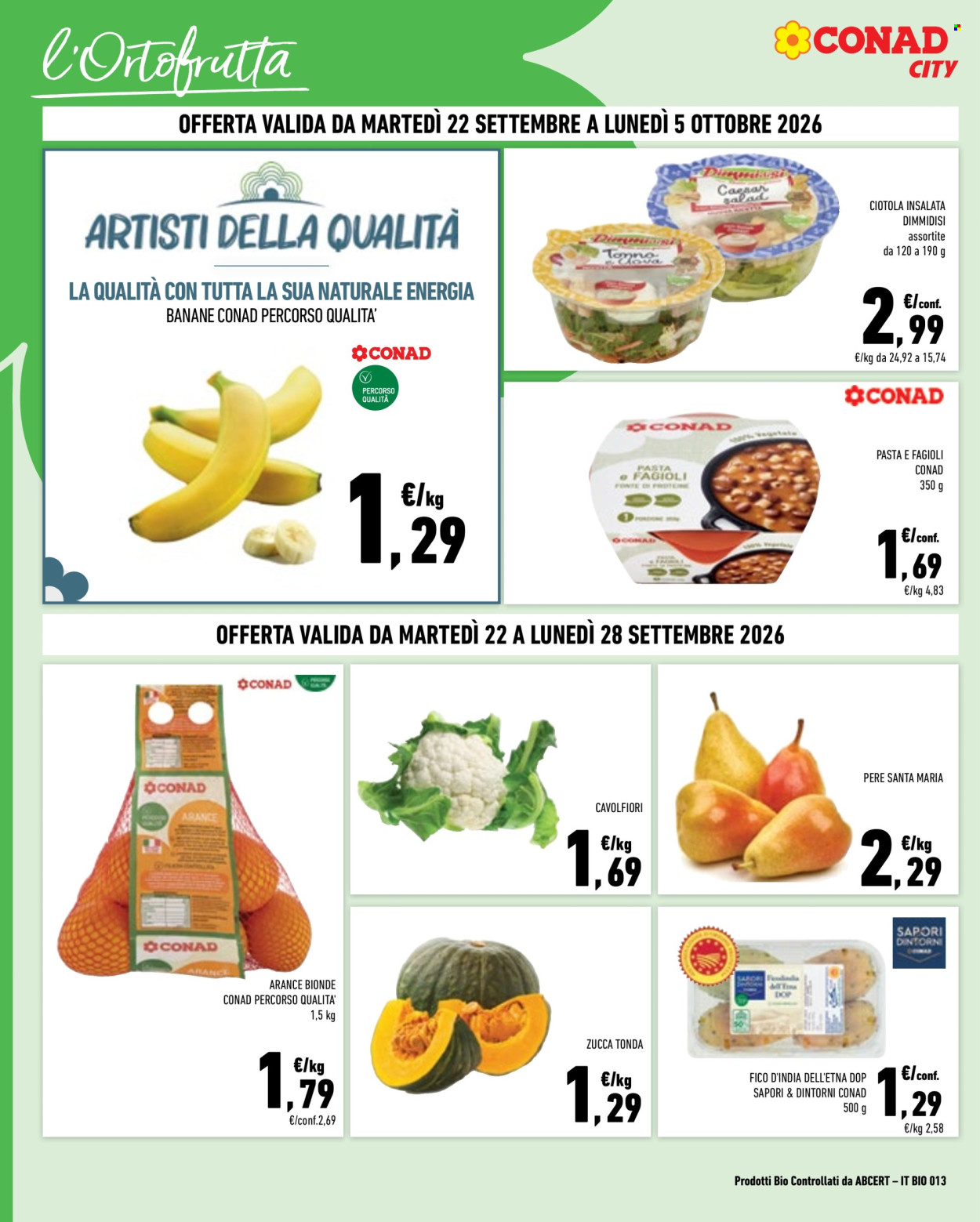 Volantino Conad - 22/9/2026 - 5/10/2026. Pagina 2