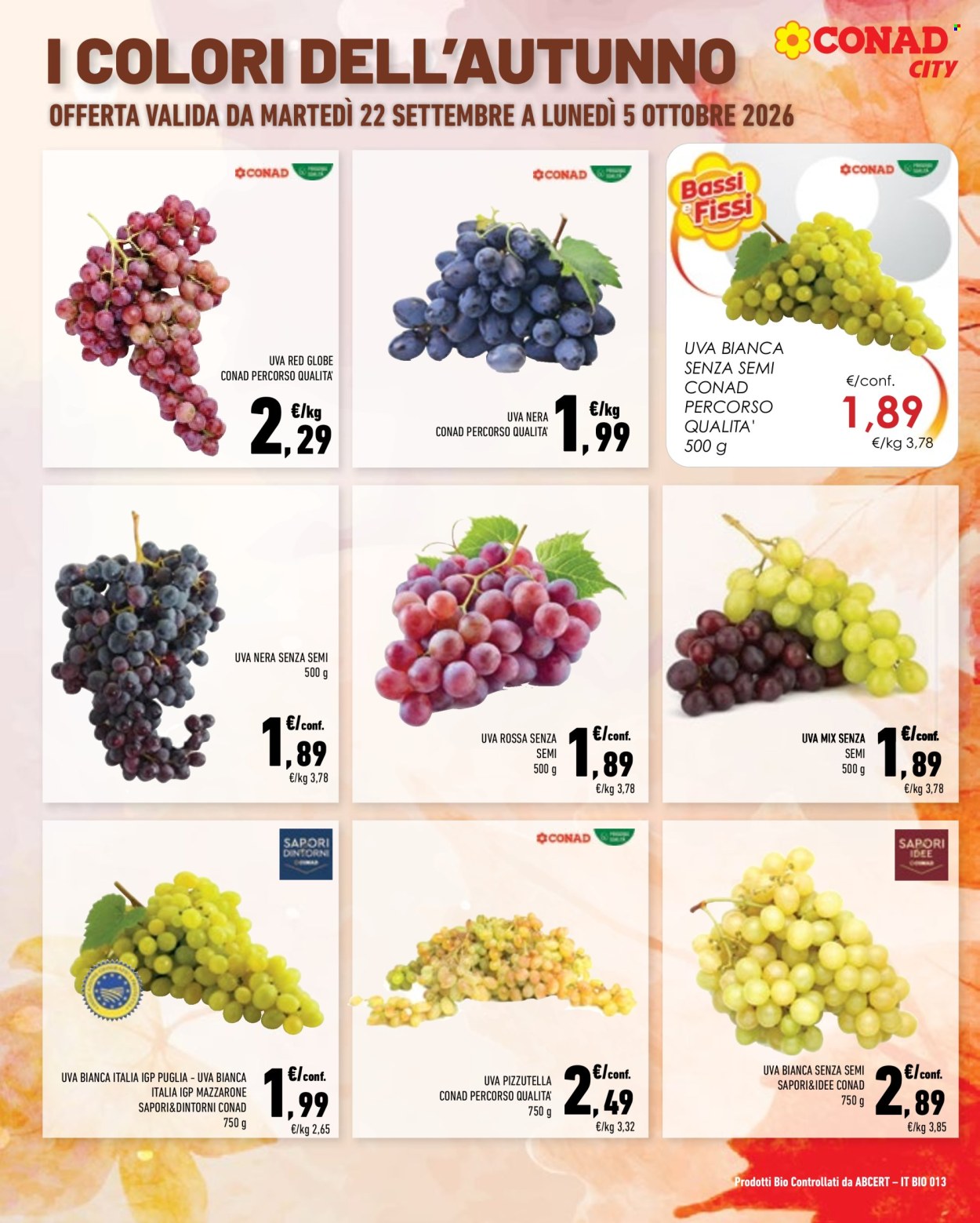 Volantino Conad - 22/9/2026 - 5/10/2026. Pagina 4