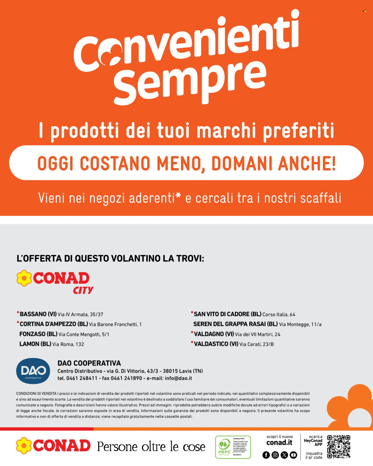 Volantino Conad - 22/9/2026 - 5/10/2026. Pagina 20