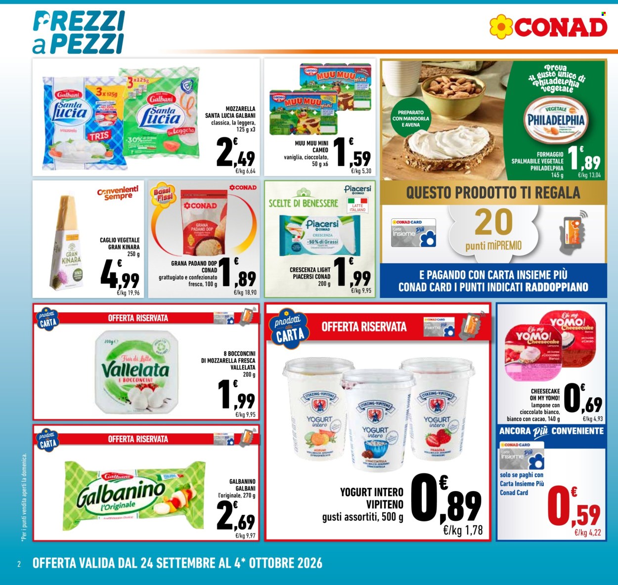 Volantino Conad - 24/9/2026 - 4/10/2026. Pagina 2
