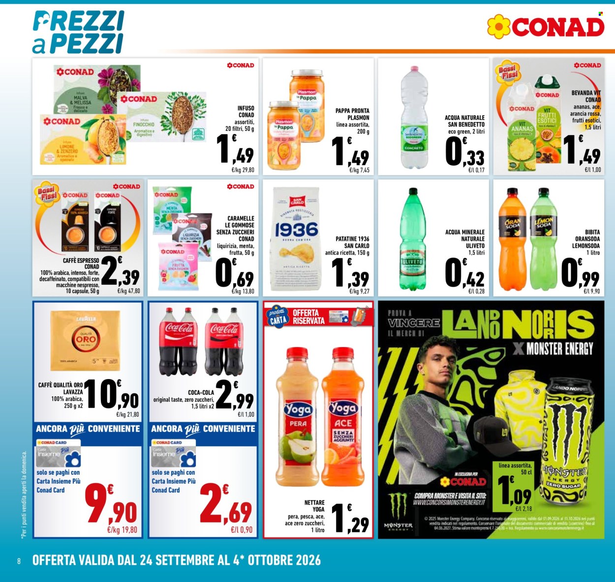 Volantino Conad - 24/9/2026 - 4/10/2026. Pagina 8