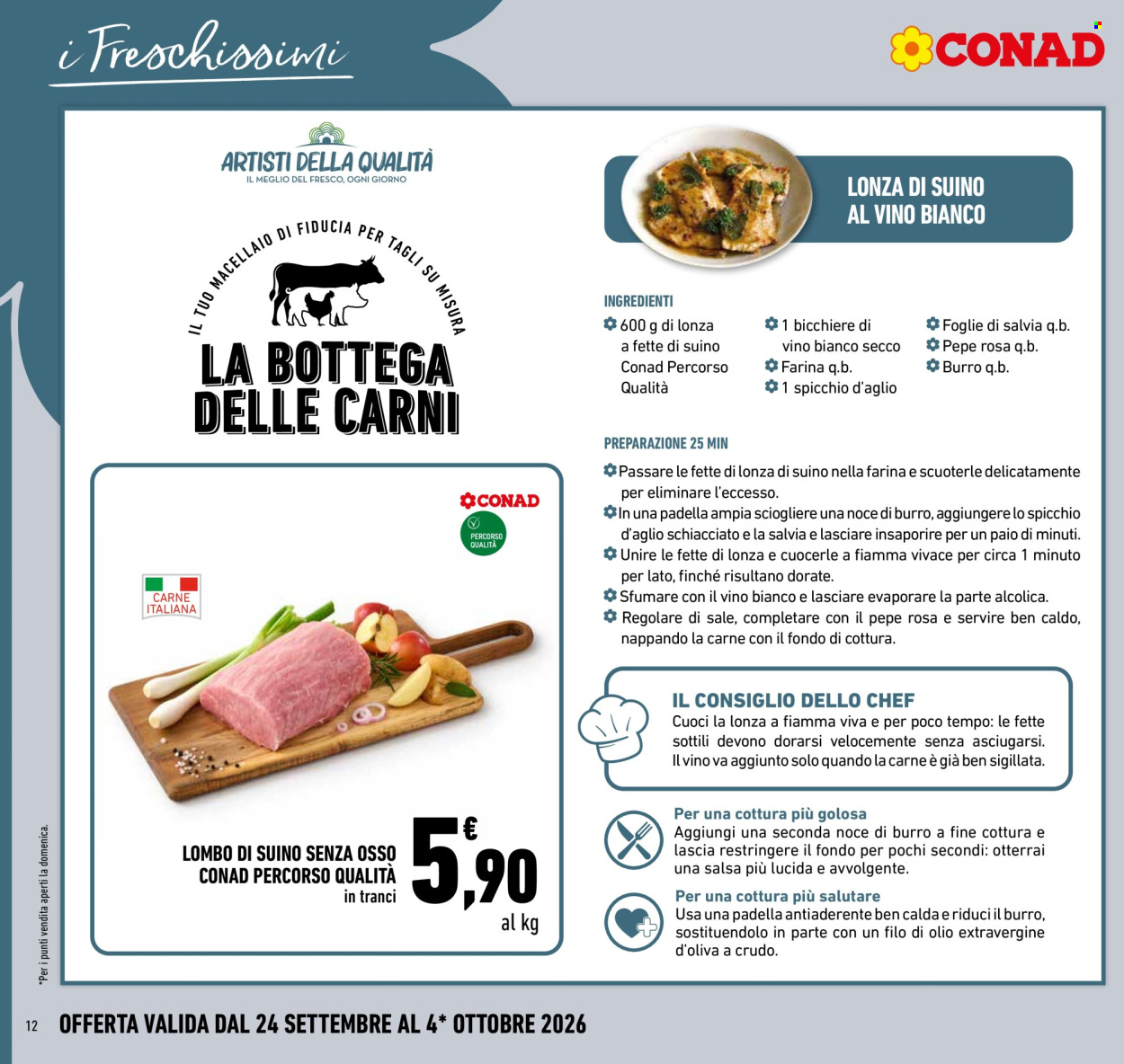 Volantino Conad - 24/9/2026 - 4/10/2026. Pagina 12