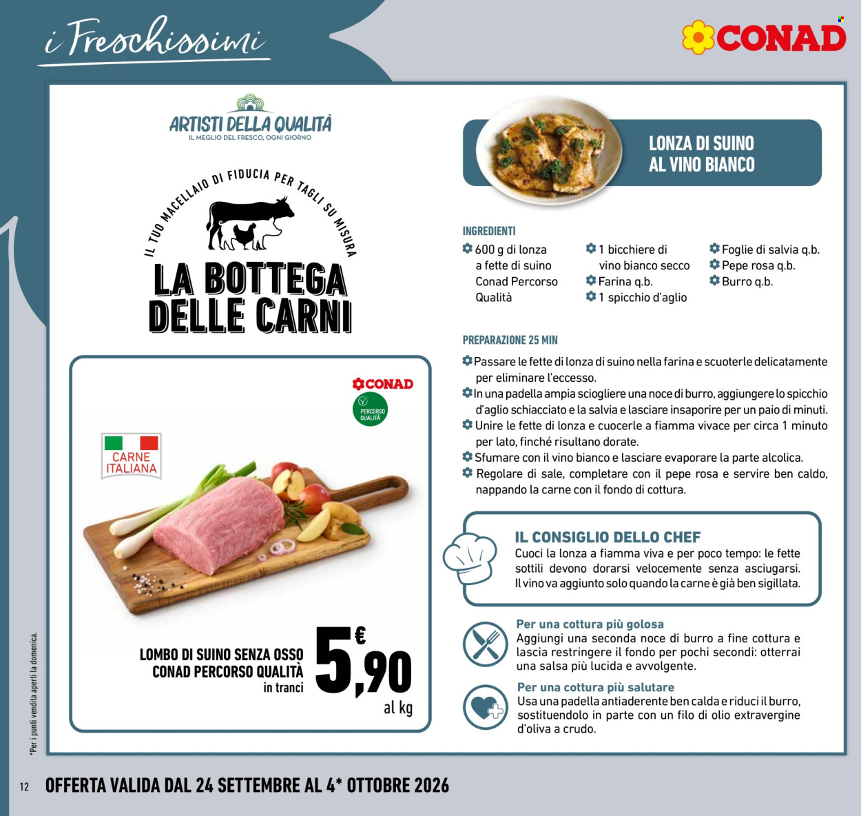Volantino Conad - 24/9/2026 - 4/10/2026. Pagina 12