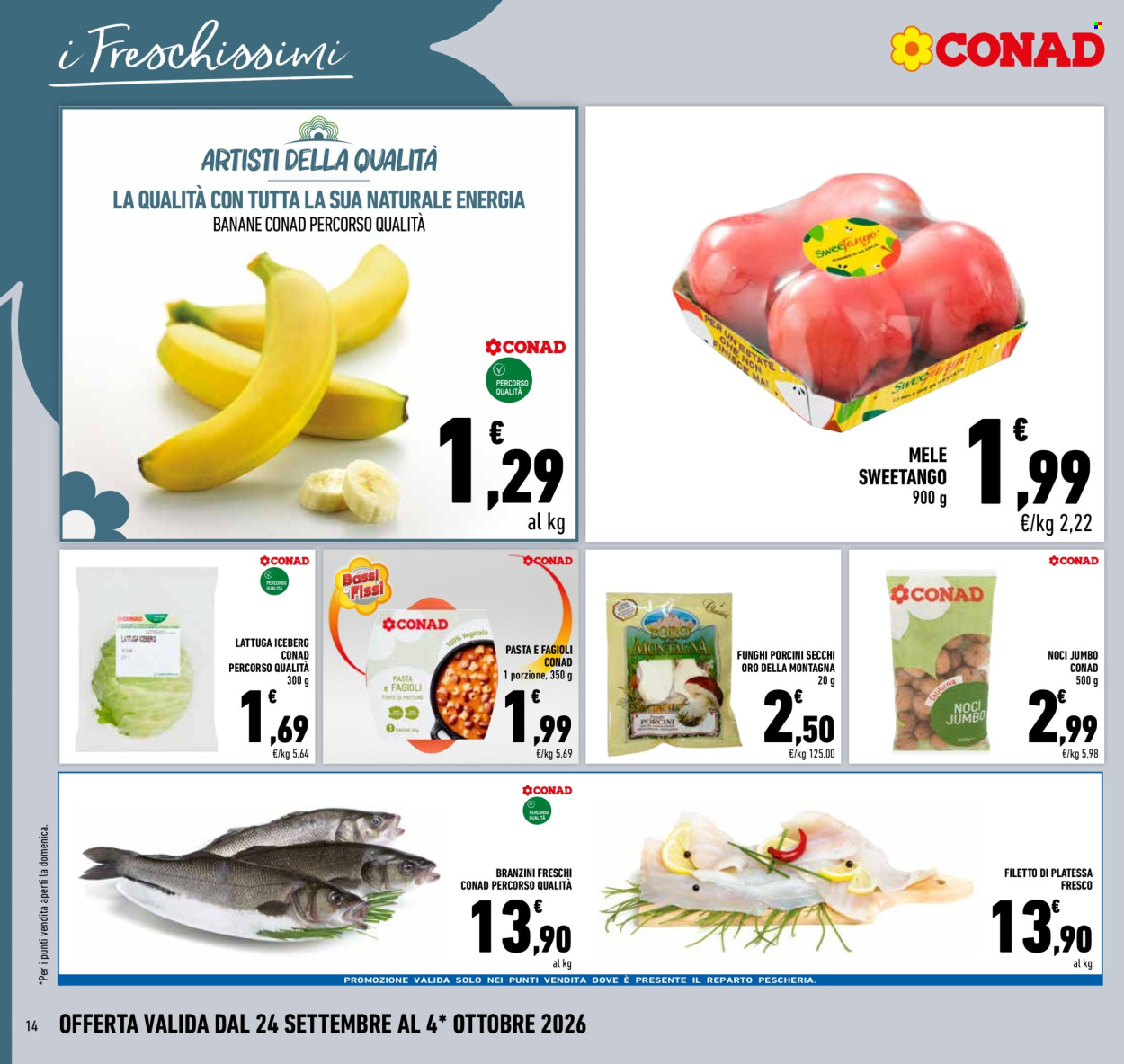 Volantino Conad - 24/9/2026 - 4/10/2026. Pagina 14