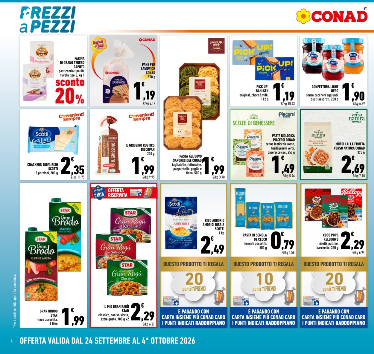 Volantino Conad - 24/9/2026 - 4/10/2026. Pagina 6