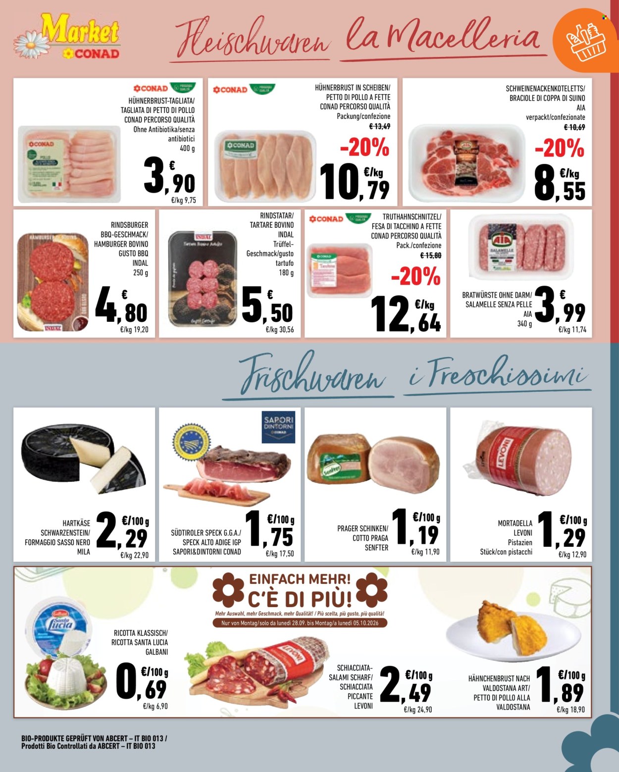 Volantino Market Conad - 22/9/2026 - 5/10/2026. Pagina 3