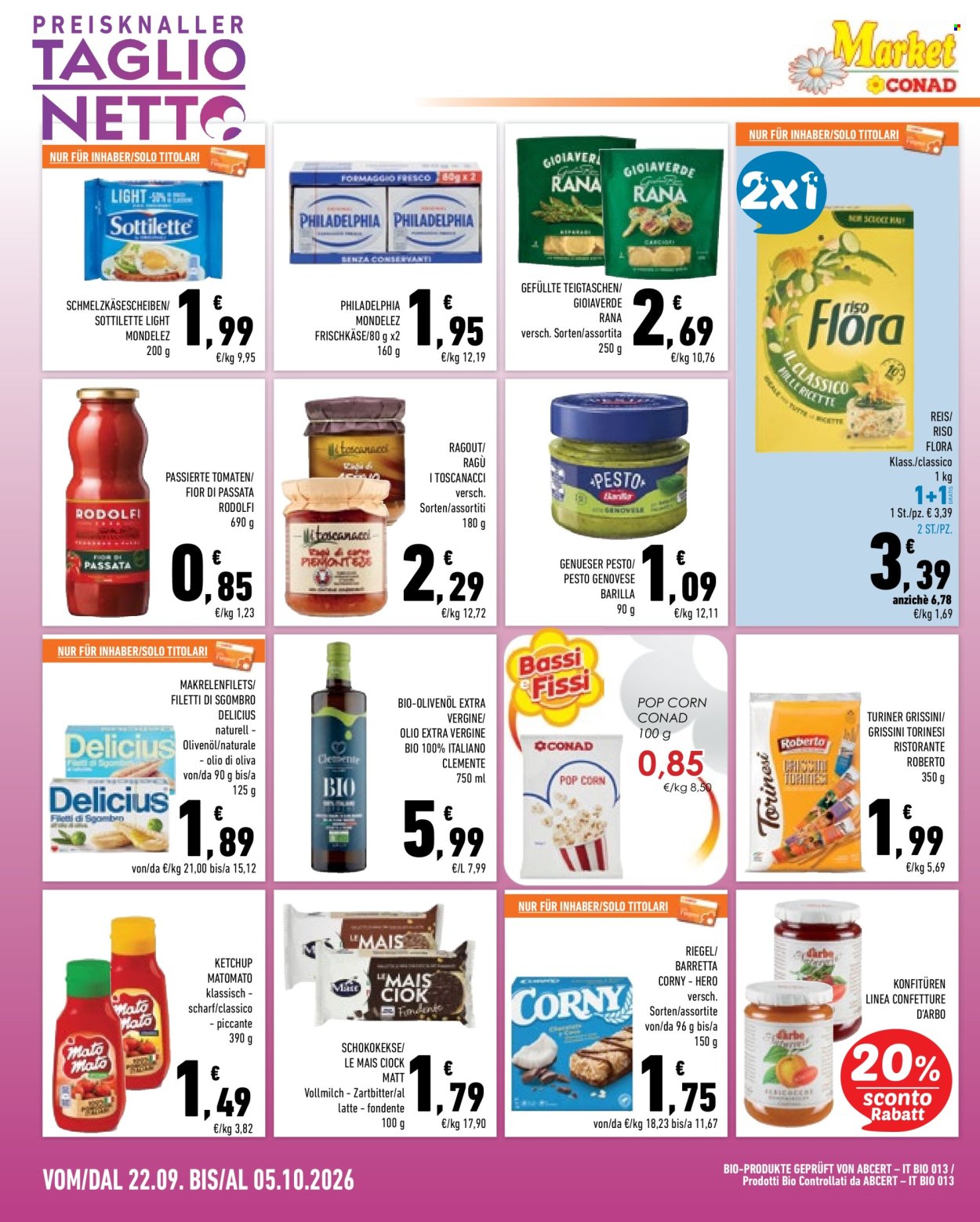 Volantino Market Conad - 22/9/2026 - 5/10/2026. Pagina 6