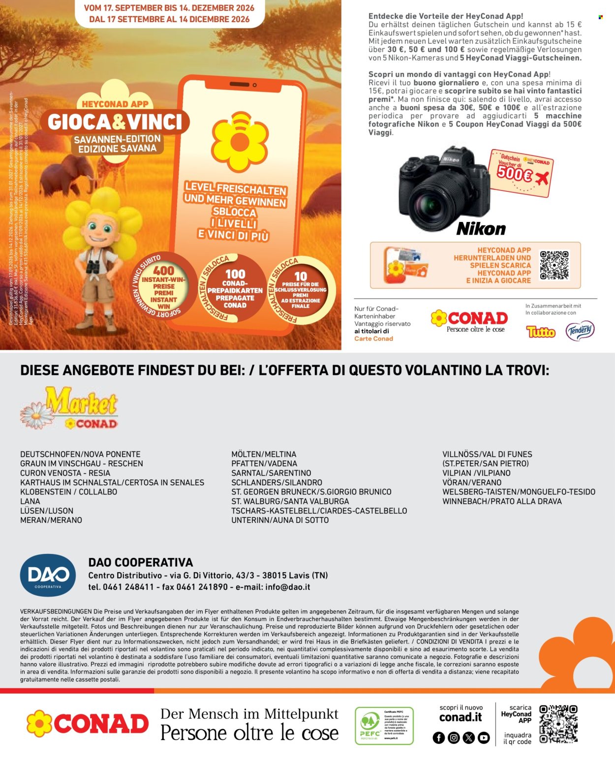 Volantino Market Conad - 22/9/2026 - 5/10/2026. Pagina 8