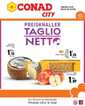 Volantino Conad City - 22/9/2026 - 5/10/2026.
