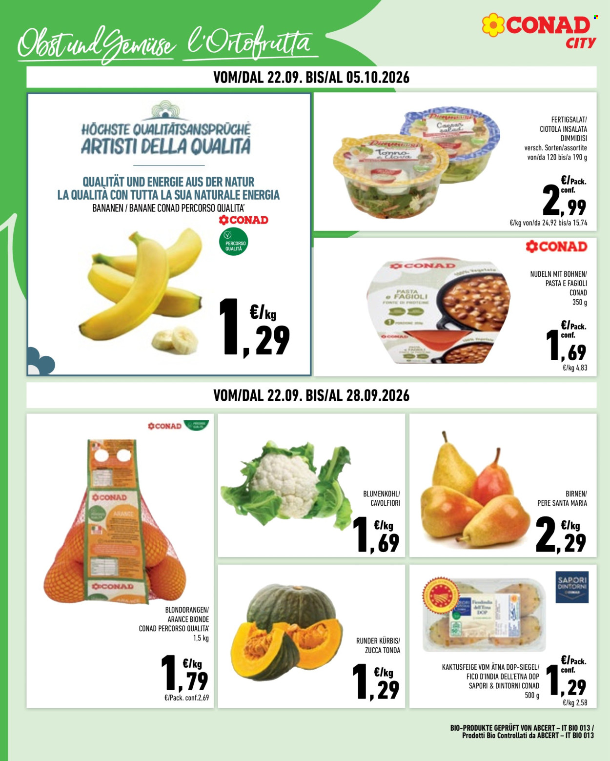 Volantino Conad City - 22/9/2026 - 5/10/2026. Pagina 2