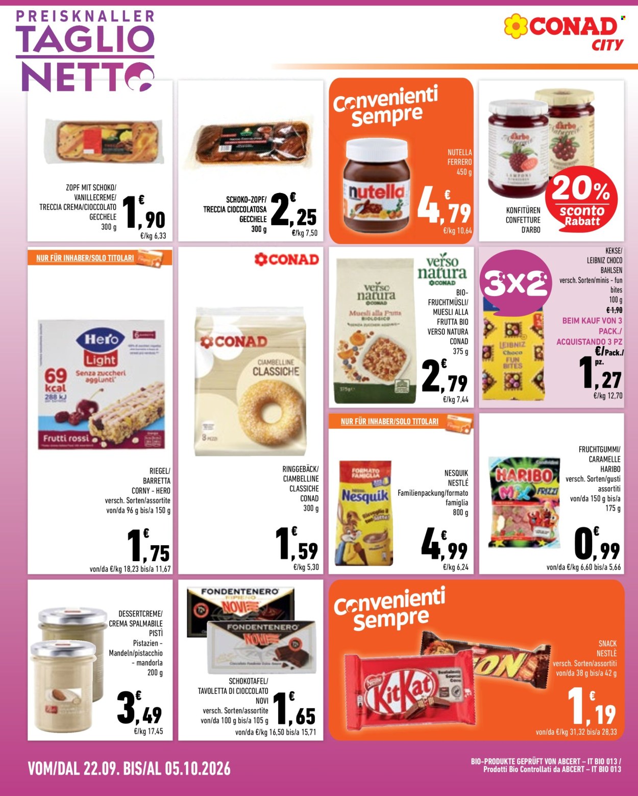 Volantino Conad City - 22/9/2026 - 5/10/2026. Pagina 14