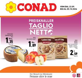 Volantino Conad - 22/9/2026 - 5/10/2026.