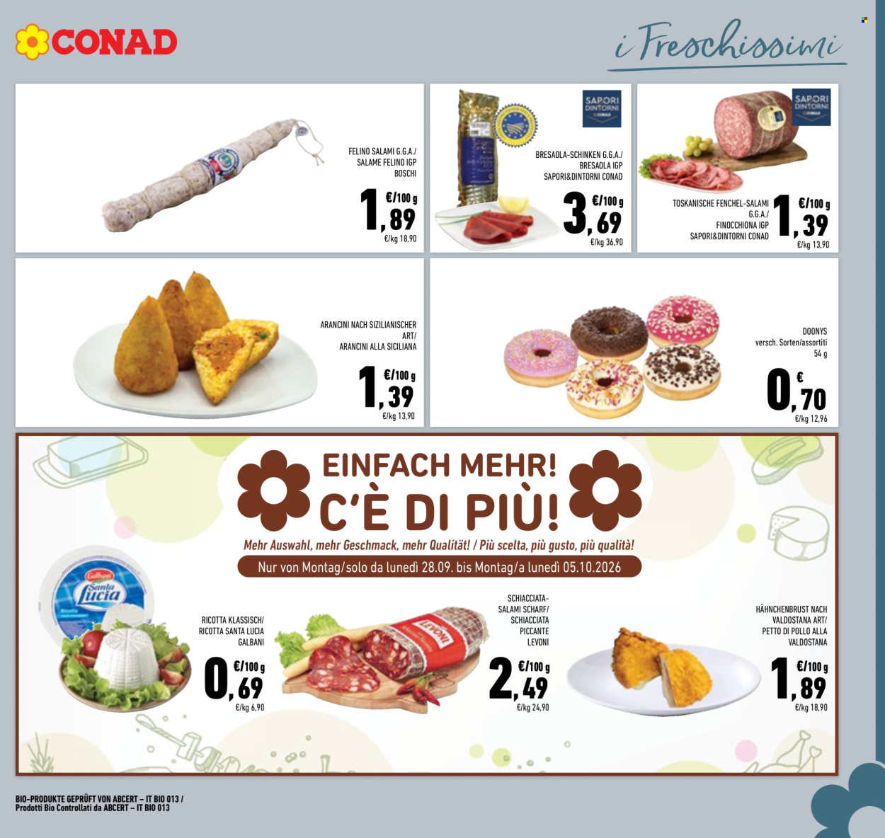 Volantino Conad - 22/9/2026 - 5/10/2026. Pagina 7