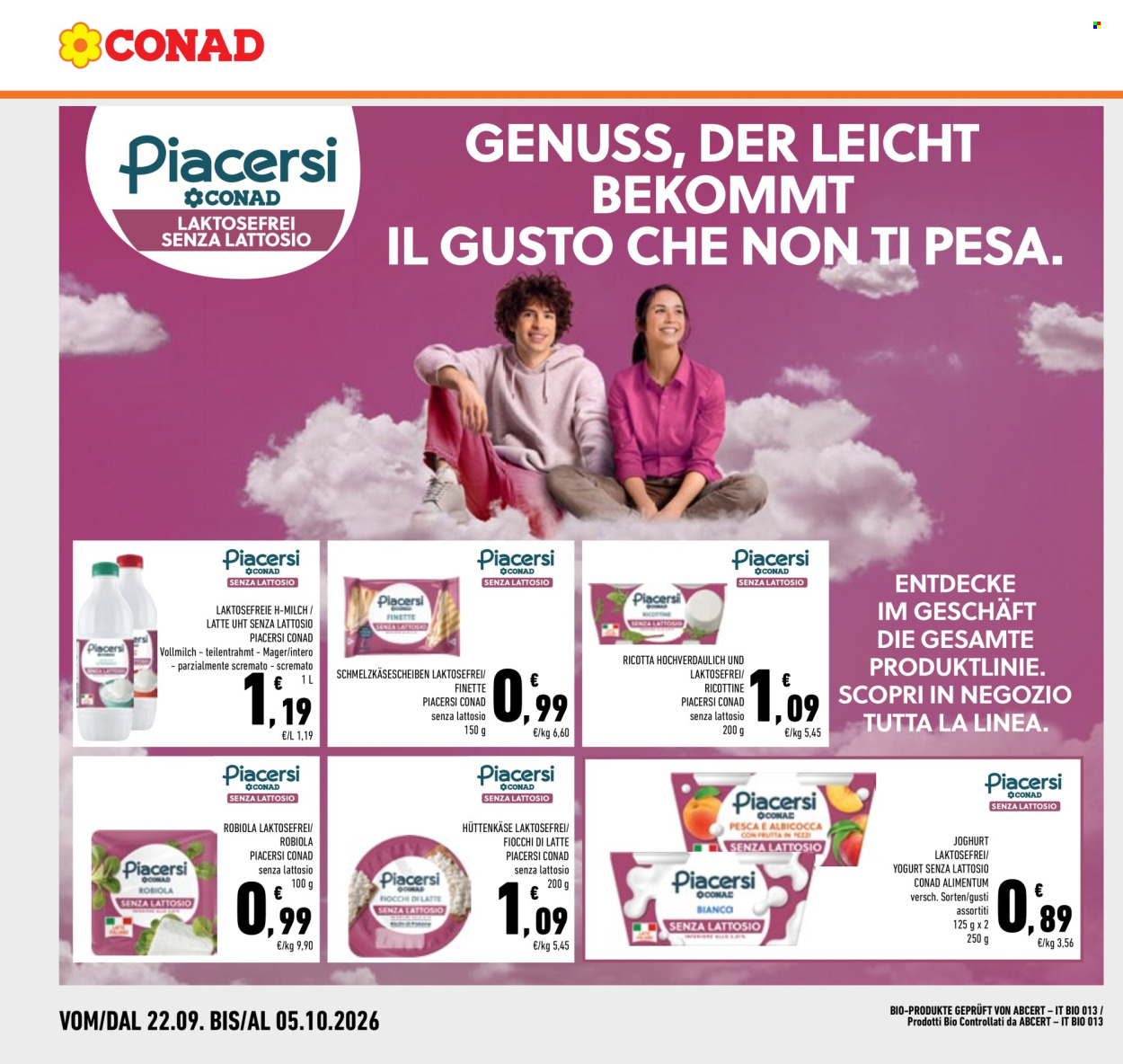 Volantino Conad - 22/9/2026 - 5/10/2026. Pagina 8
