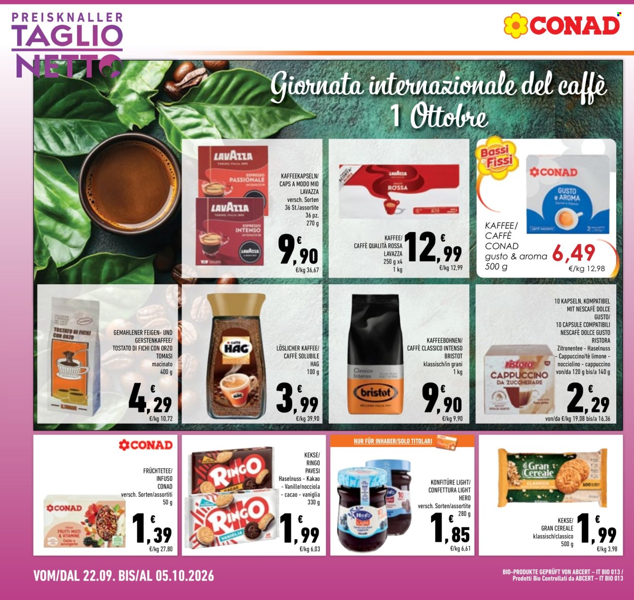 Volantino Conad - 22/9/2026 - 5/10/2026. Pagina 18