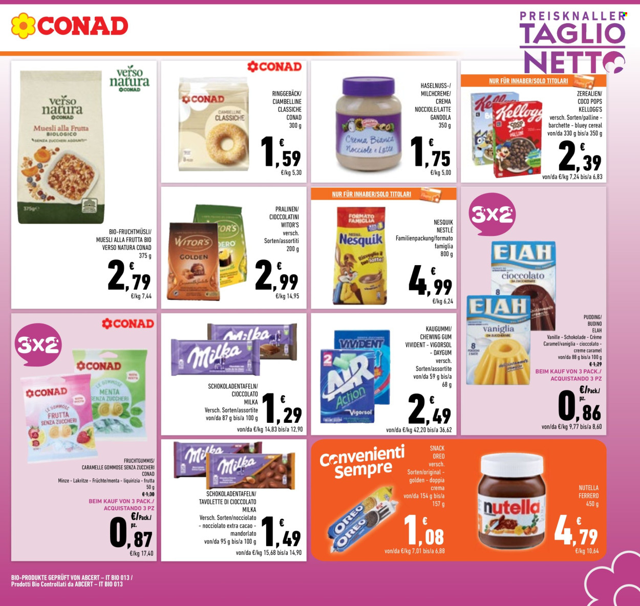 Volantino Conad - 22/9/2026 - 5/10/2026. Pagina 19