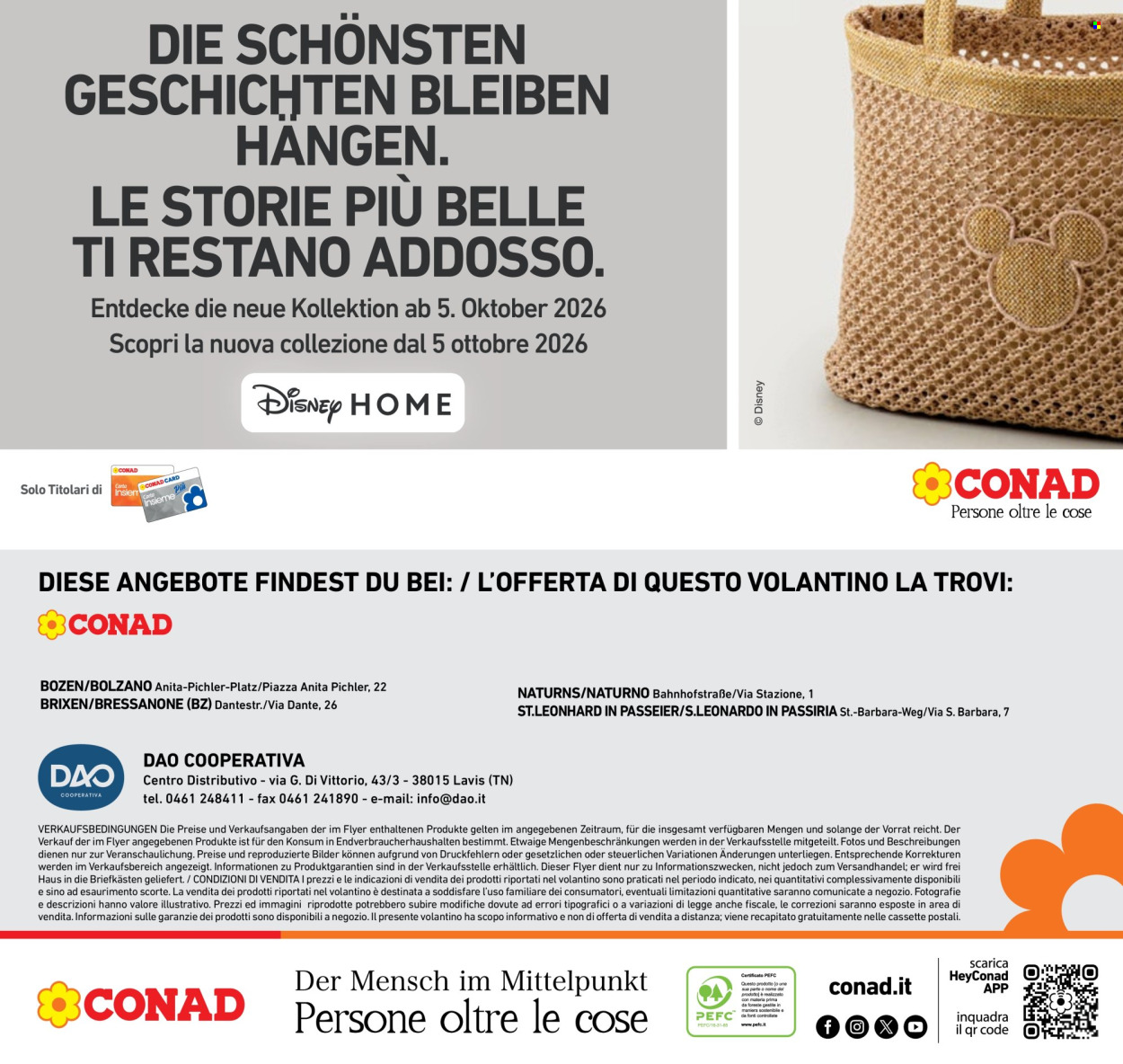 Volantino Conad - 22/9/2026 - 5/10/2026. Pagina 28