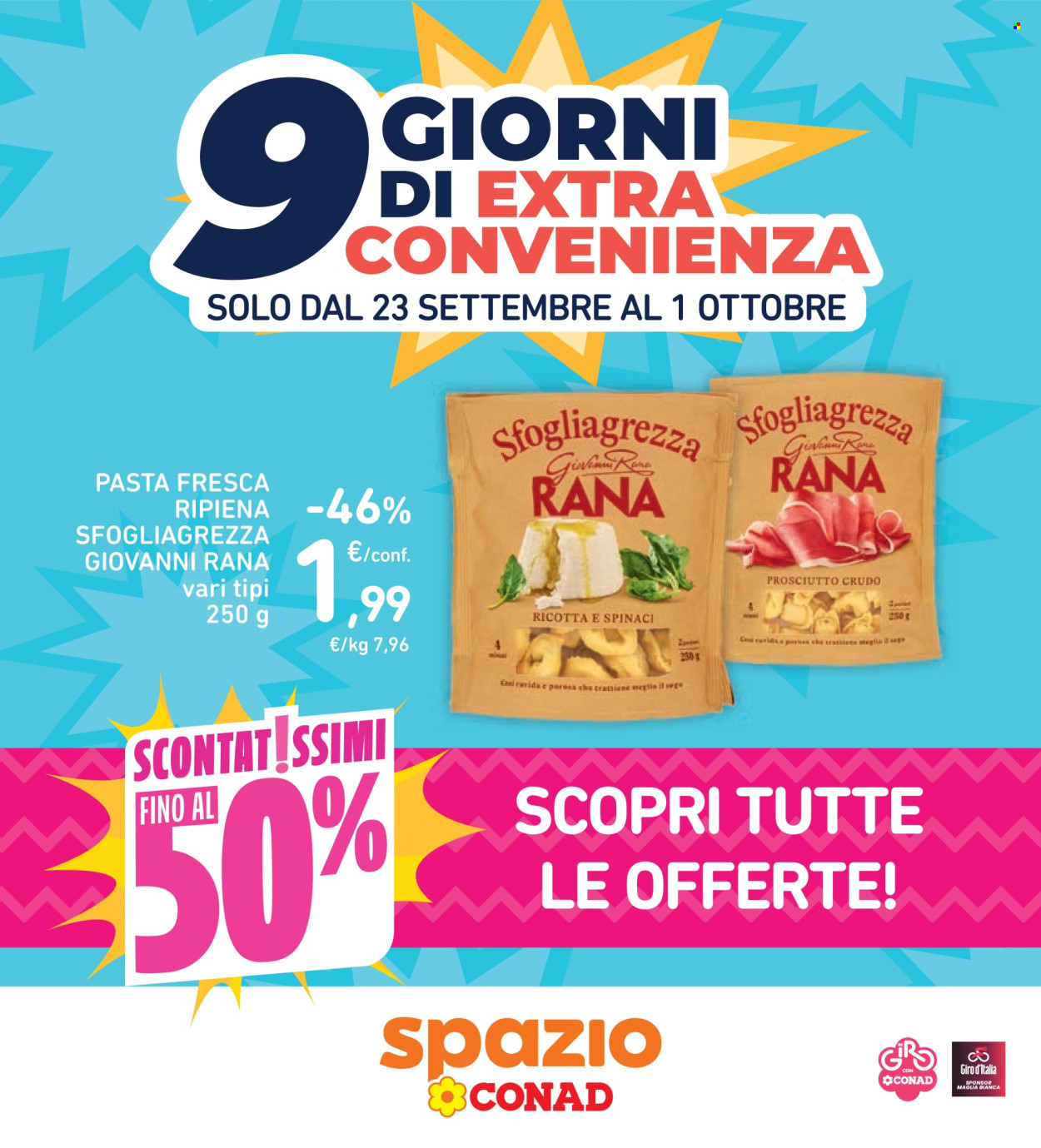 Volantino Spazio Conad - 23/9/2026 - 1/10/2026. Pagina 1