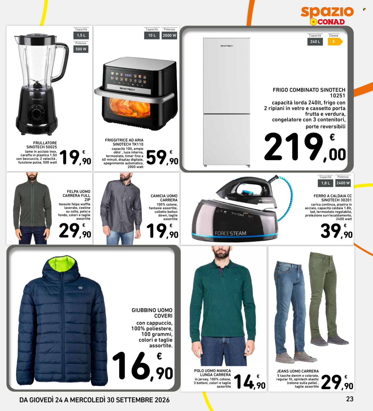 Volantino Spazio Conad - 24/9/2026 - 30/9/2026. Pagina 23