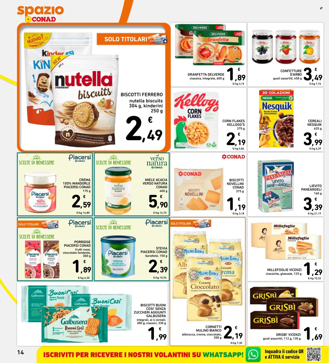 Volantino Spazio Conad - 24/9/2026 - 30/9/2026. Pagina 14