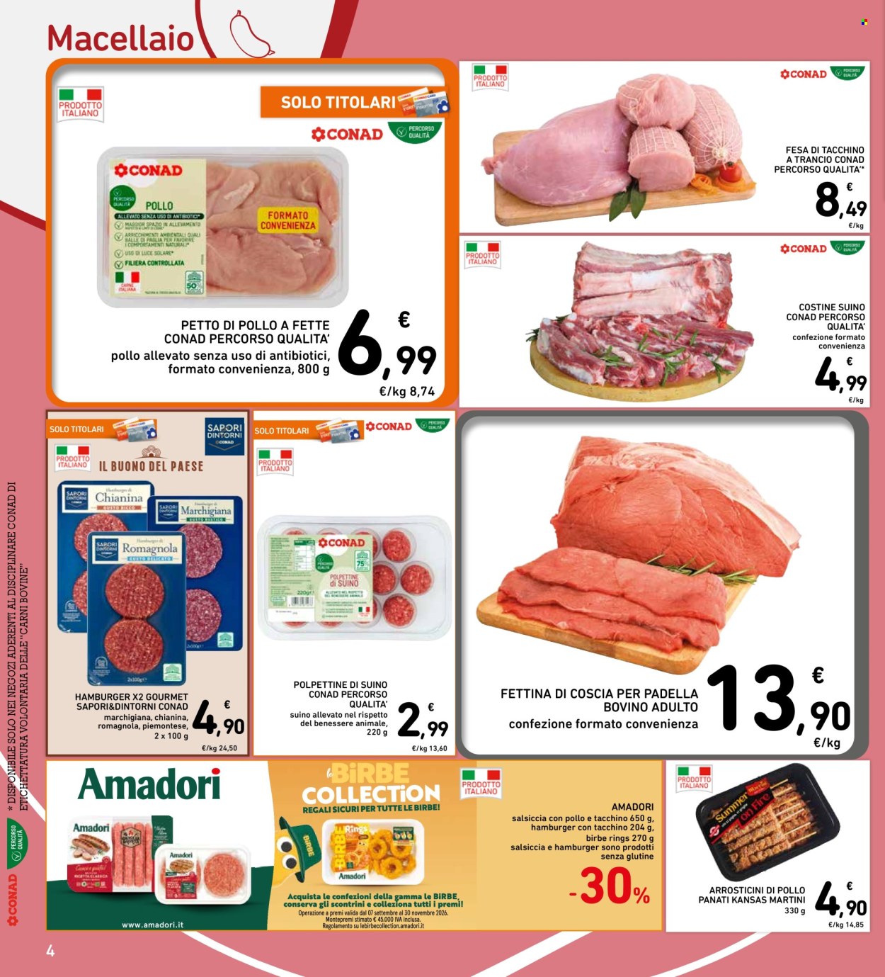 Volantino Spazio Conad - 24/9/2026 - 30/9/2026. Pagina 4