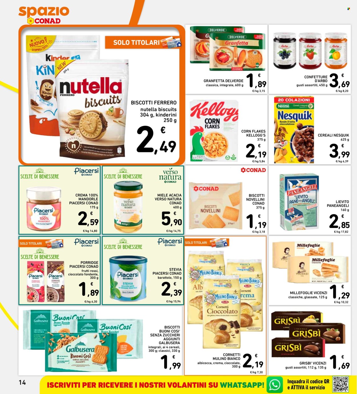 Volantino Spazio Conad - 24/9/2026 - 30/9/2026. Pagina 14